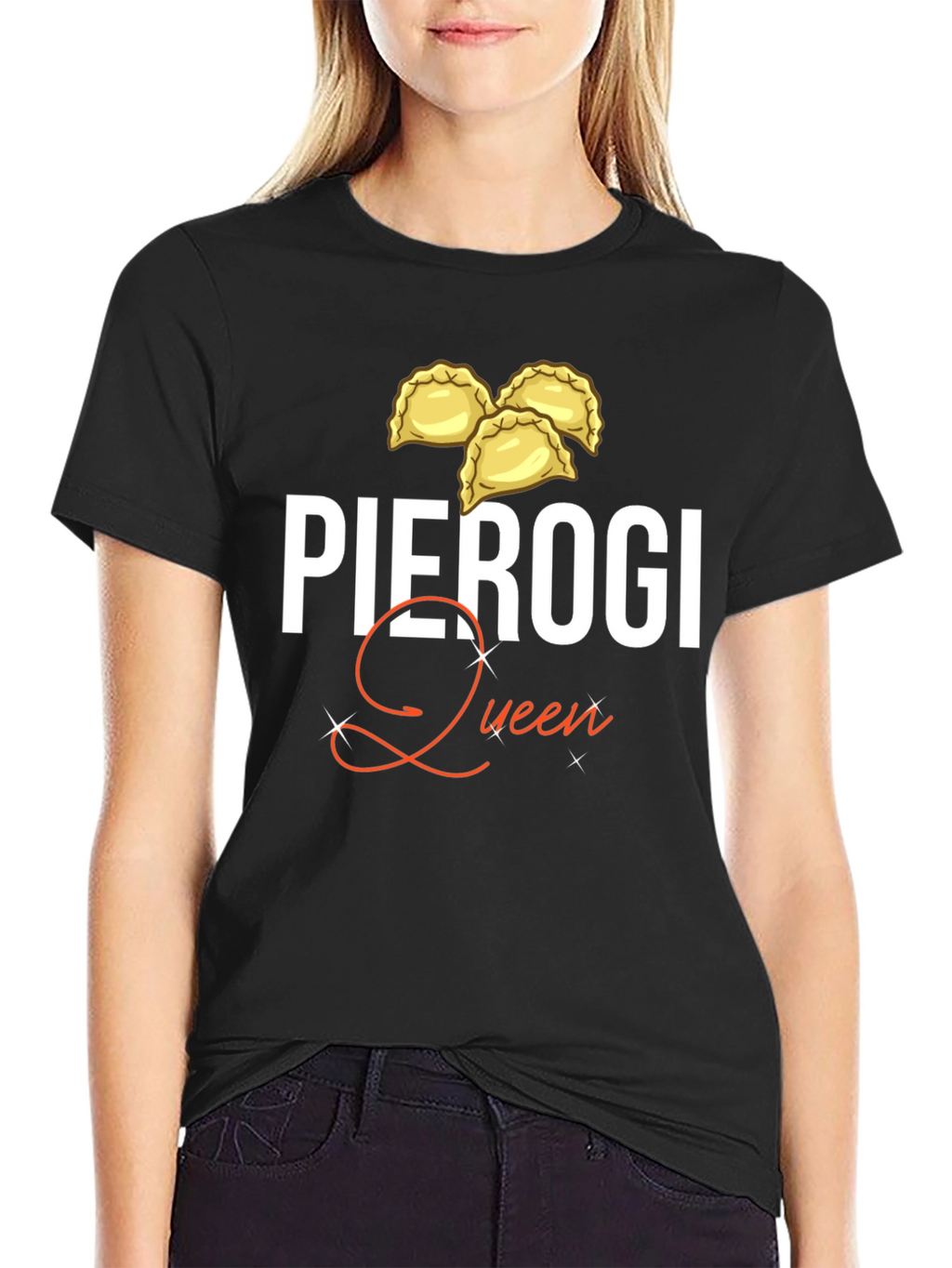Pierogi Queen Graphic T-Shirt