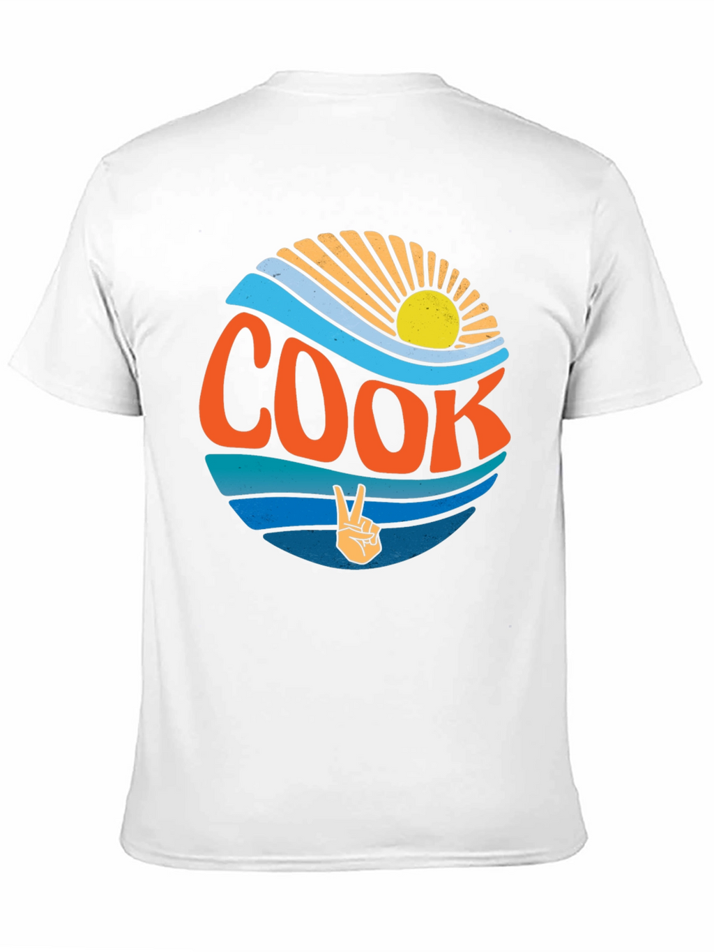 Cook Retro Wave Graphic Tee - Black