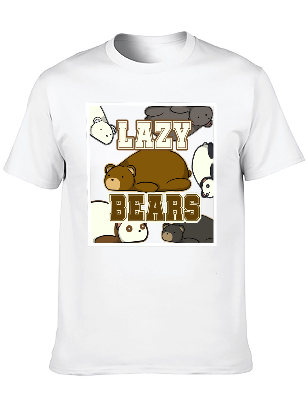 Lazy Bears Graphic T-Shirt - Relaxed Fit