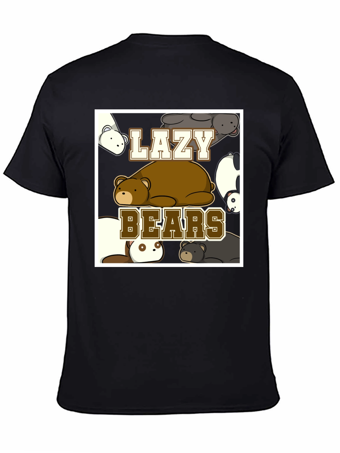Lazy Bears Graphic T-Shirt - Relaxed Fit
