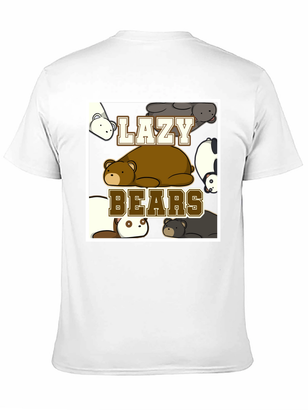 Lazy Bears Graphic T-Shirt - Relaxed Fit