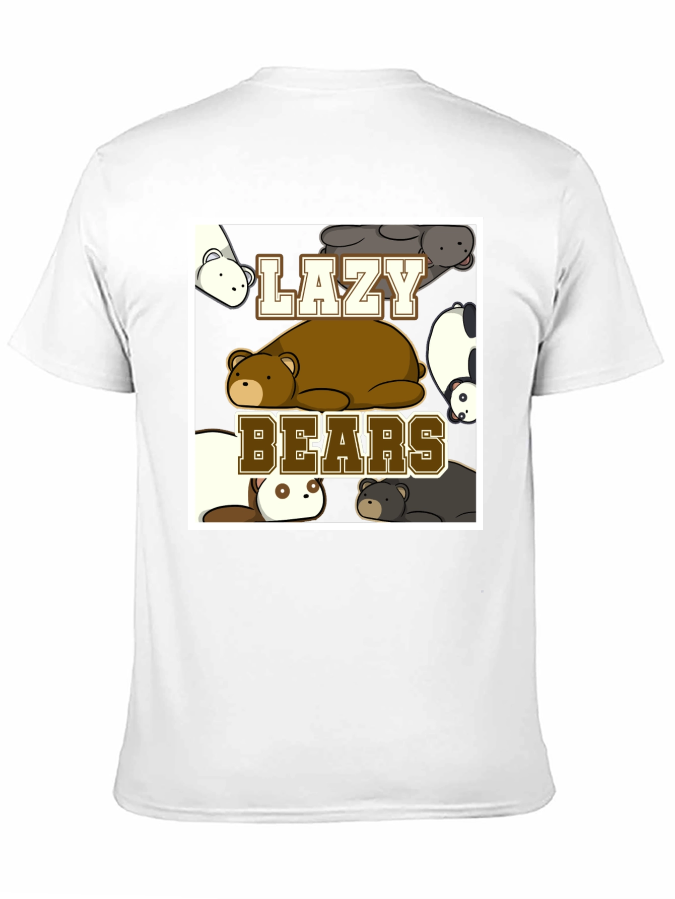 Lazy Bears Graphic T-Shirt - Relaxed Fit