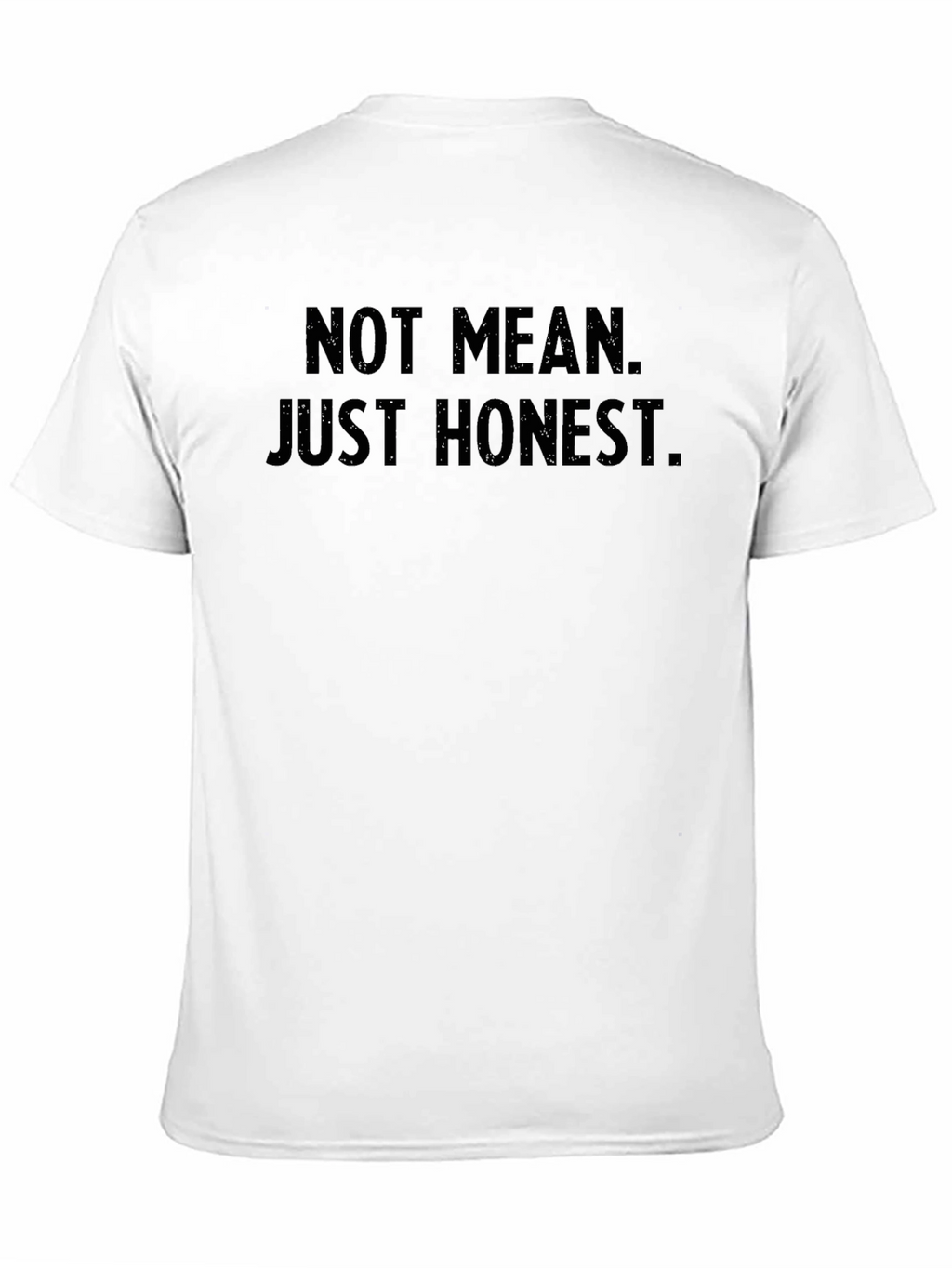 Honest Statement T-Shirt - Classic Black Tee