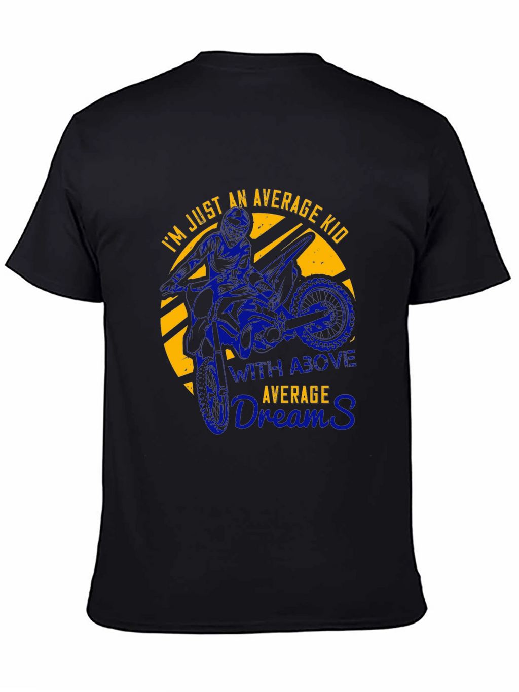 Average Kid Motocross Graphic T-Shirt