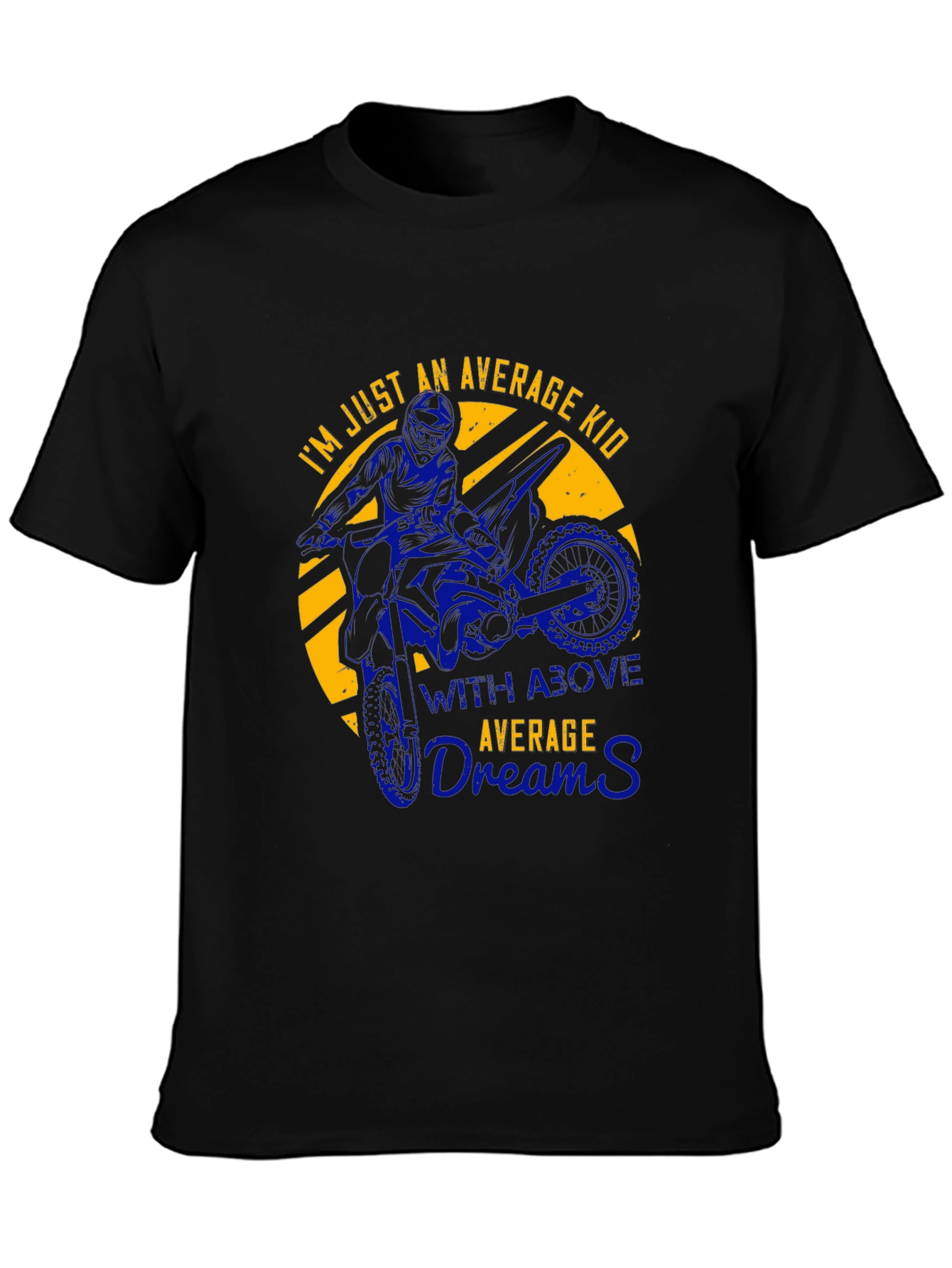 Average Kid Motocross Graphic T-Shirt