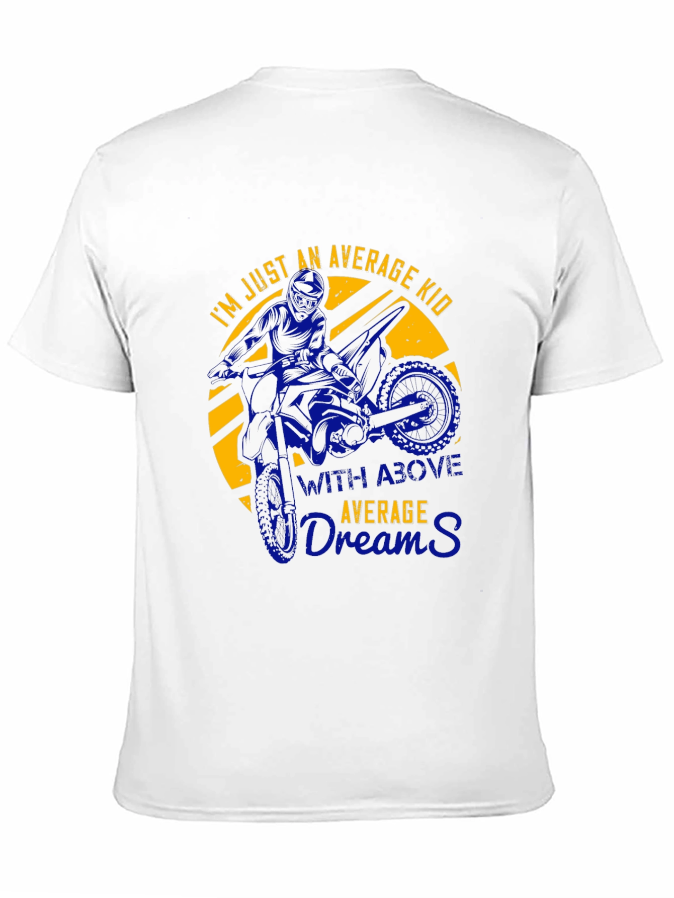 Average Kid Motocross Graphic T-Shirt