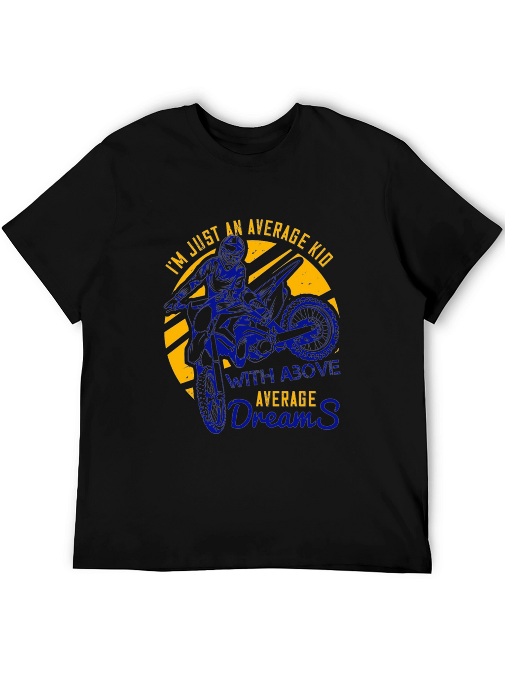 Average Kid Motocross Graphic T-Shirt