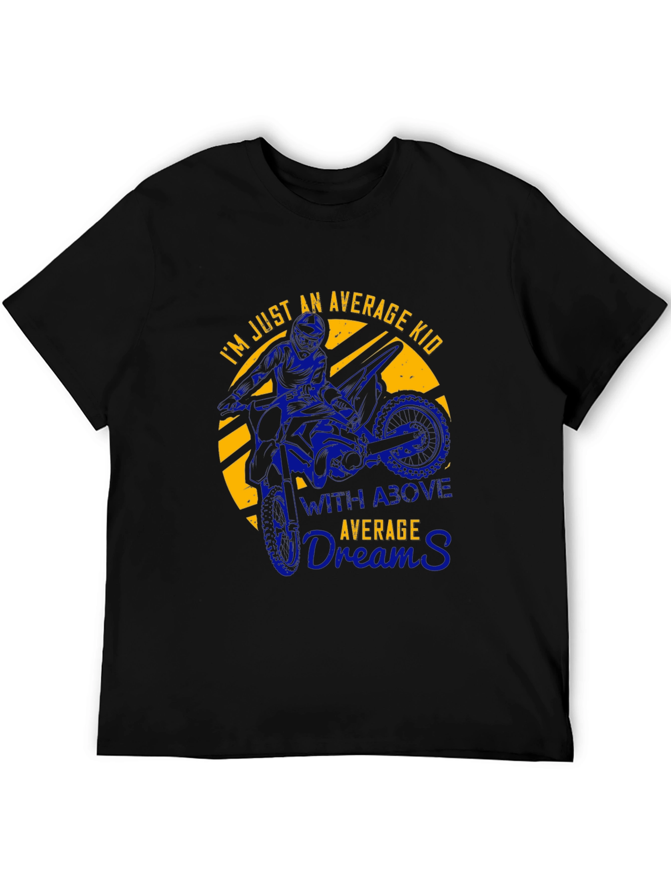 Average Kid Motocross Graphic T-Shirt