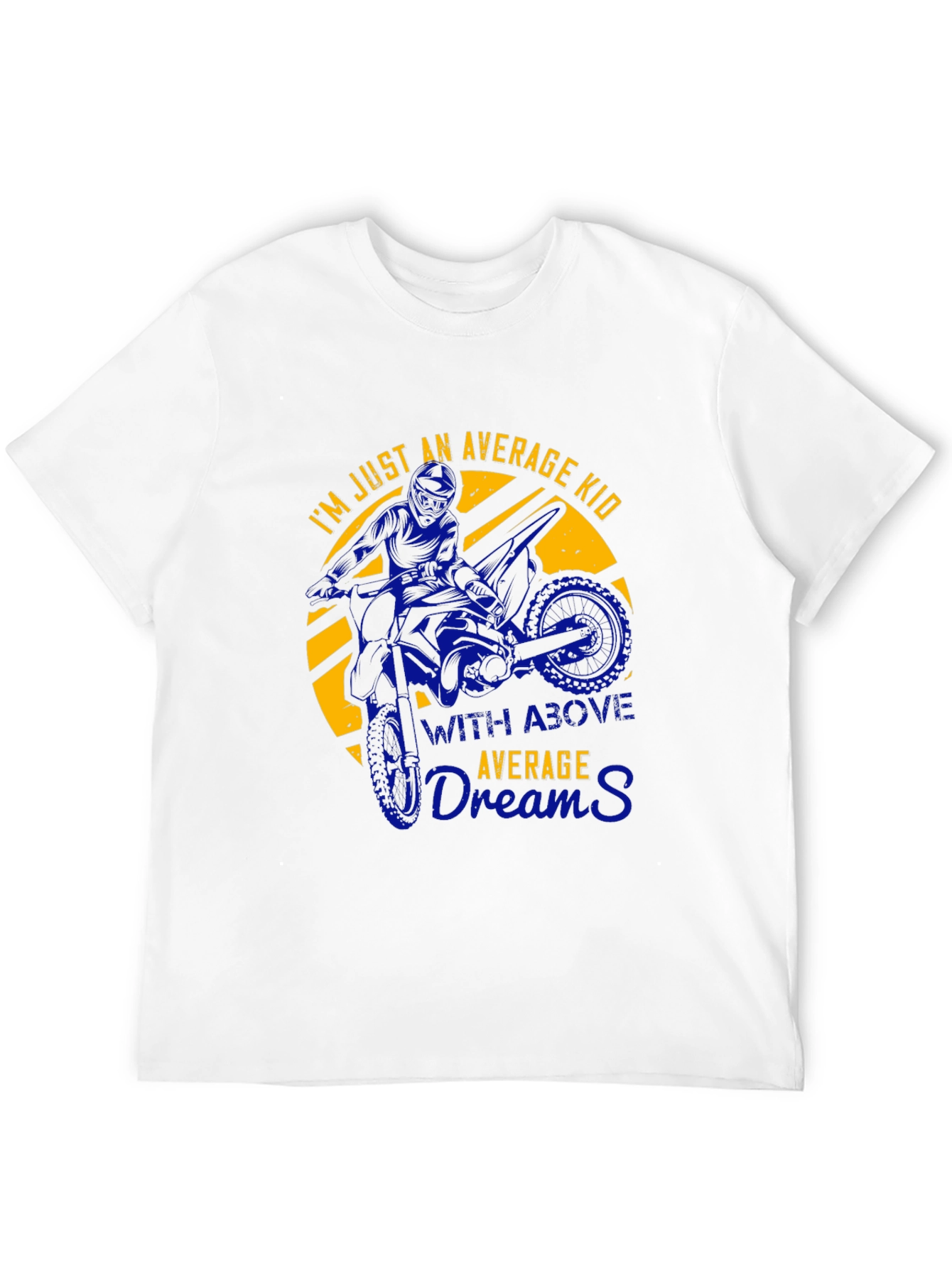 Average Kid Motocross Graphic T-Shirt