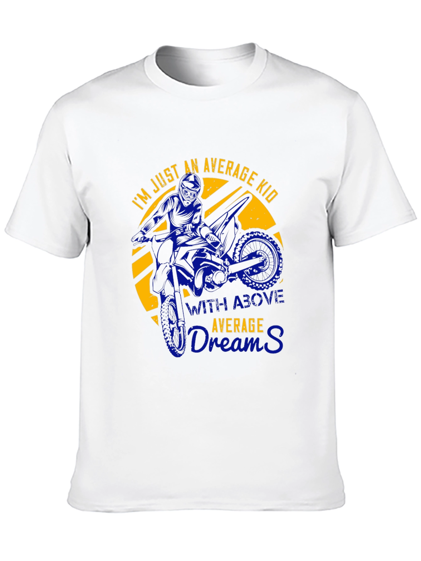 Average Kid Motocross Graphic T-Shirt