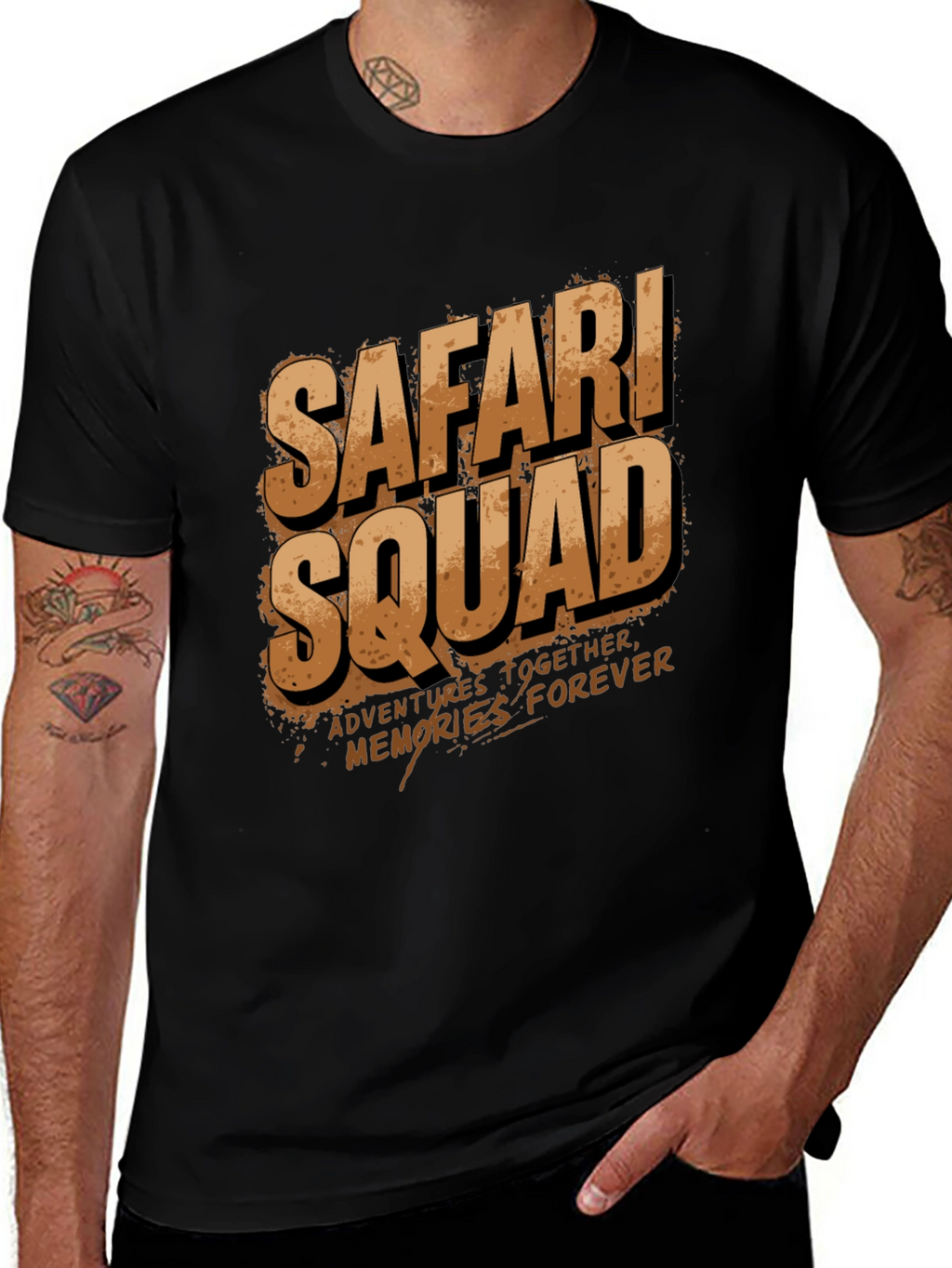 Safari Squad Graphic T-Shirt - Adventure Ready!