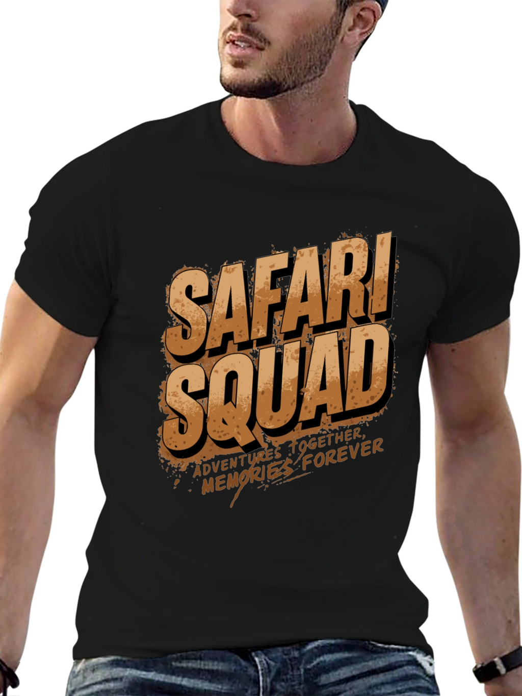 Safari Squad Graphic T-Shirt - Adventure Ready!