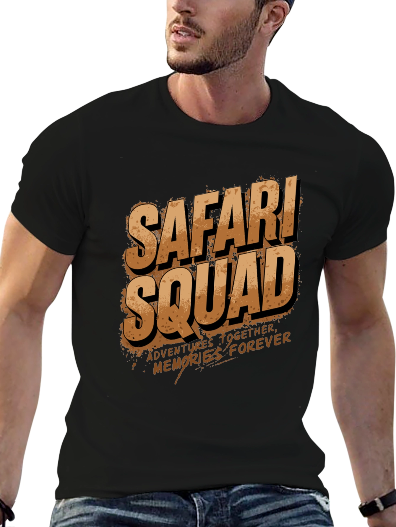 Safari Squad Graphic T-Shirt - Adventure Ready!
