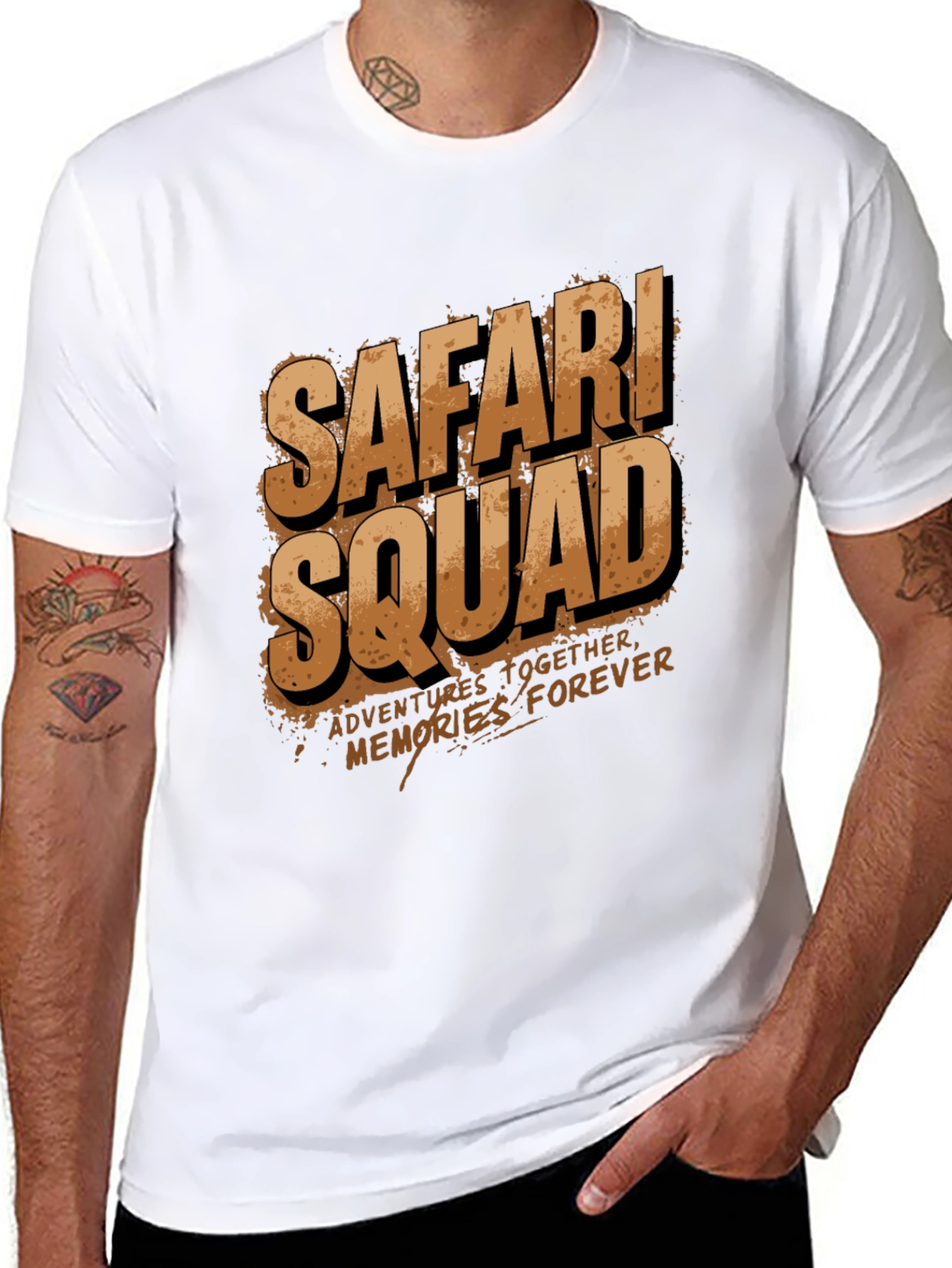 Safari Squad Graphic T-Shirt - Adventure Ready!