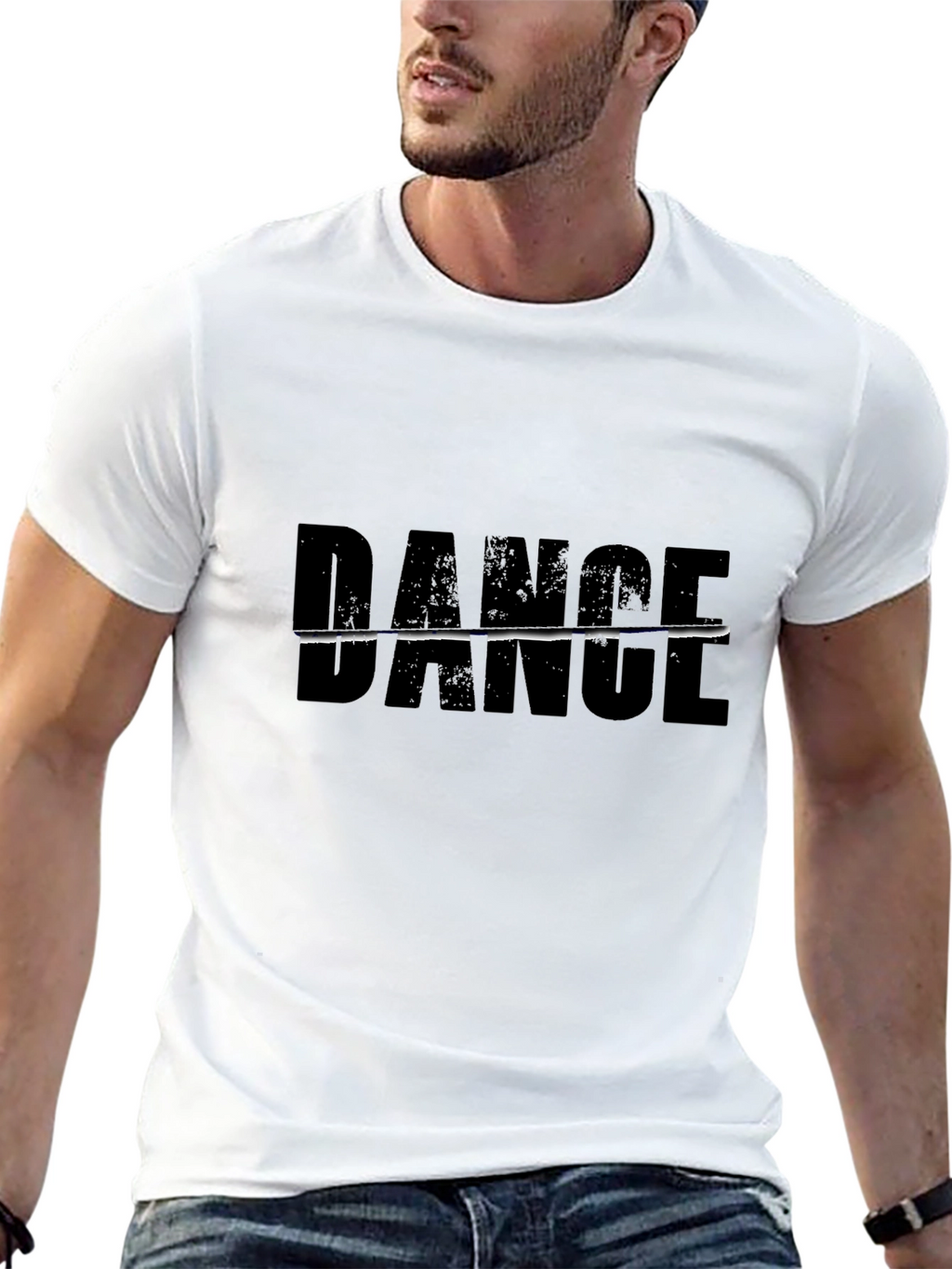 DANCE Graphic Black T-Shirt