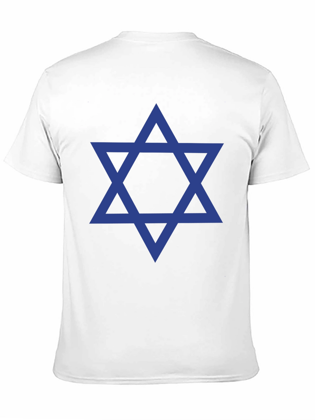 Star of David Mens Black T-Shirt