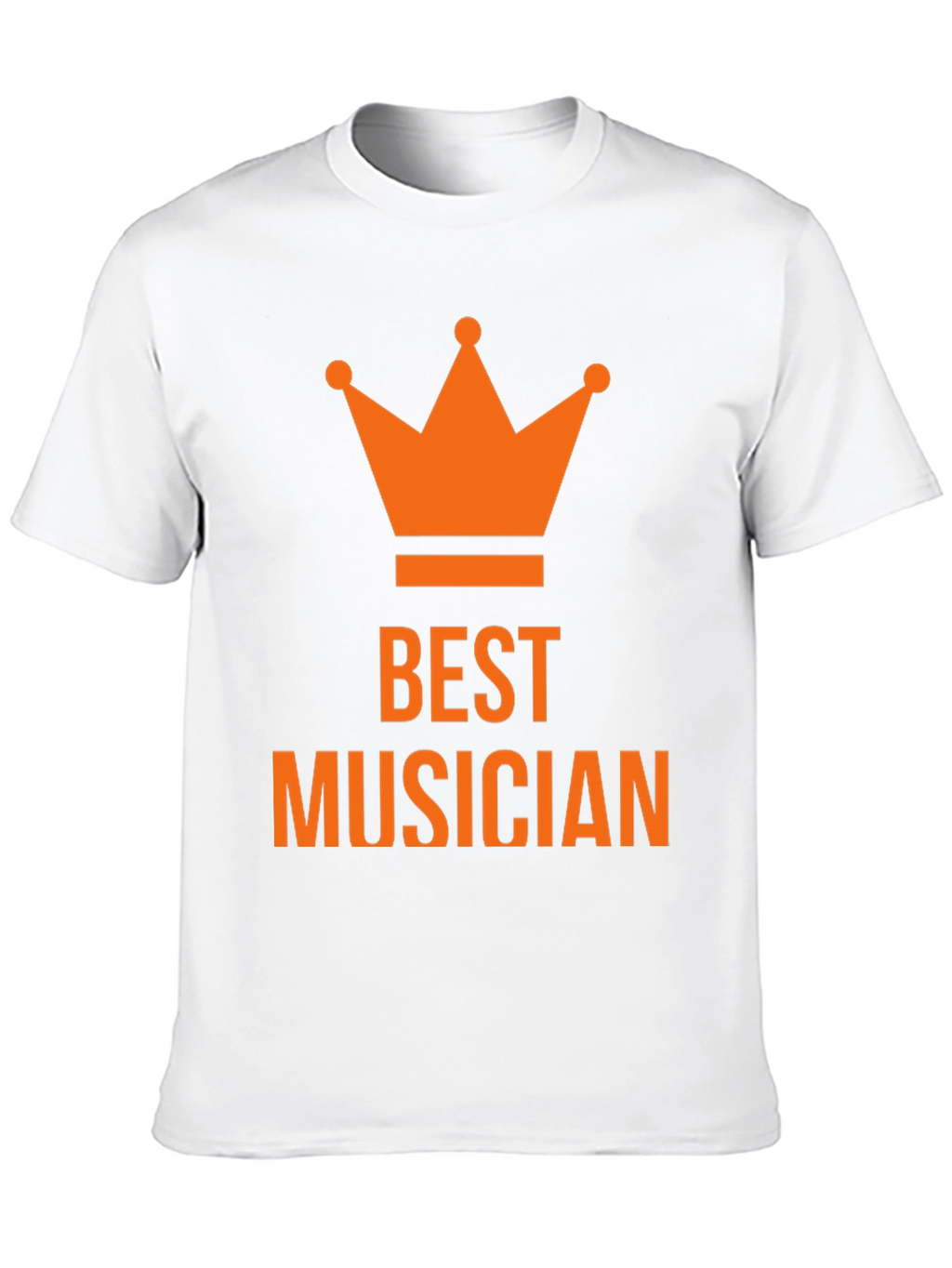 Best Musician Crown T-Shirt - Black