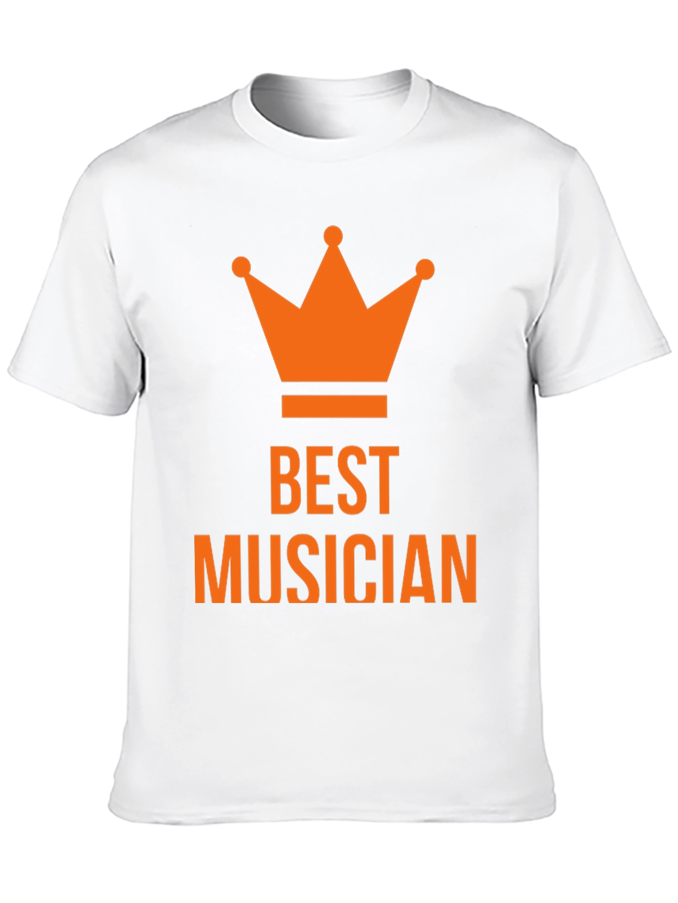 Best Musician Crown T-Shirt - Black
