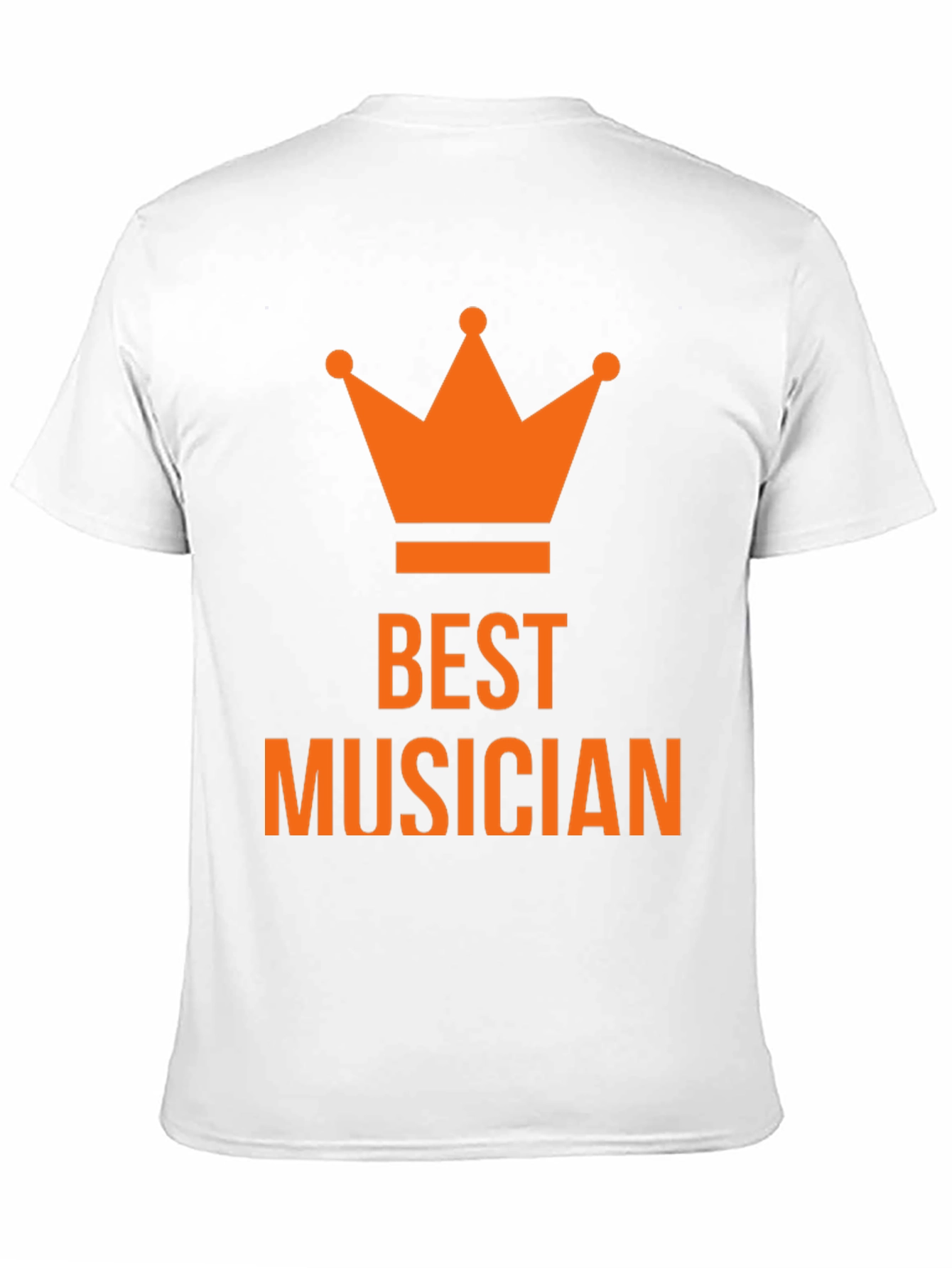 Best Musician Crown T-Shirt - Black