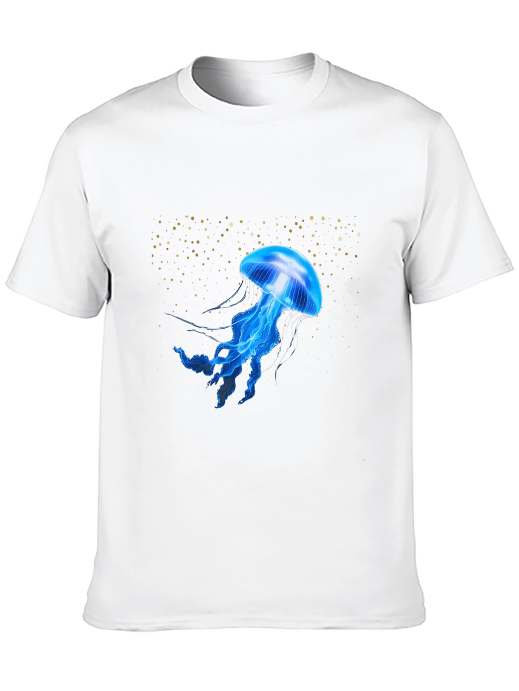 Jellyfish Graphic Black Tee
