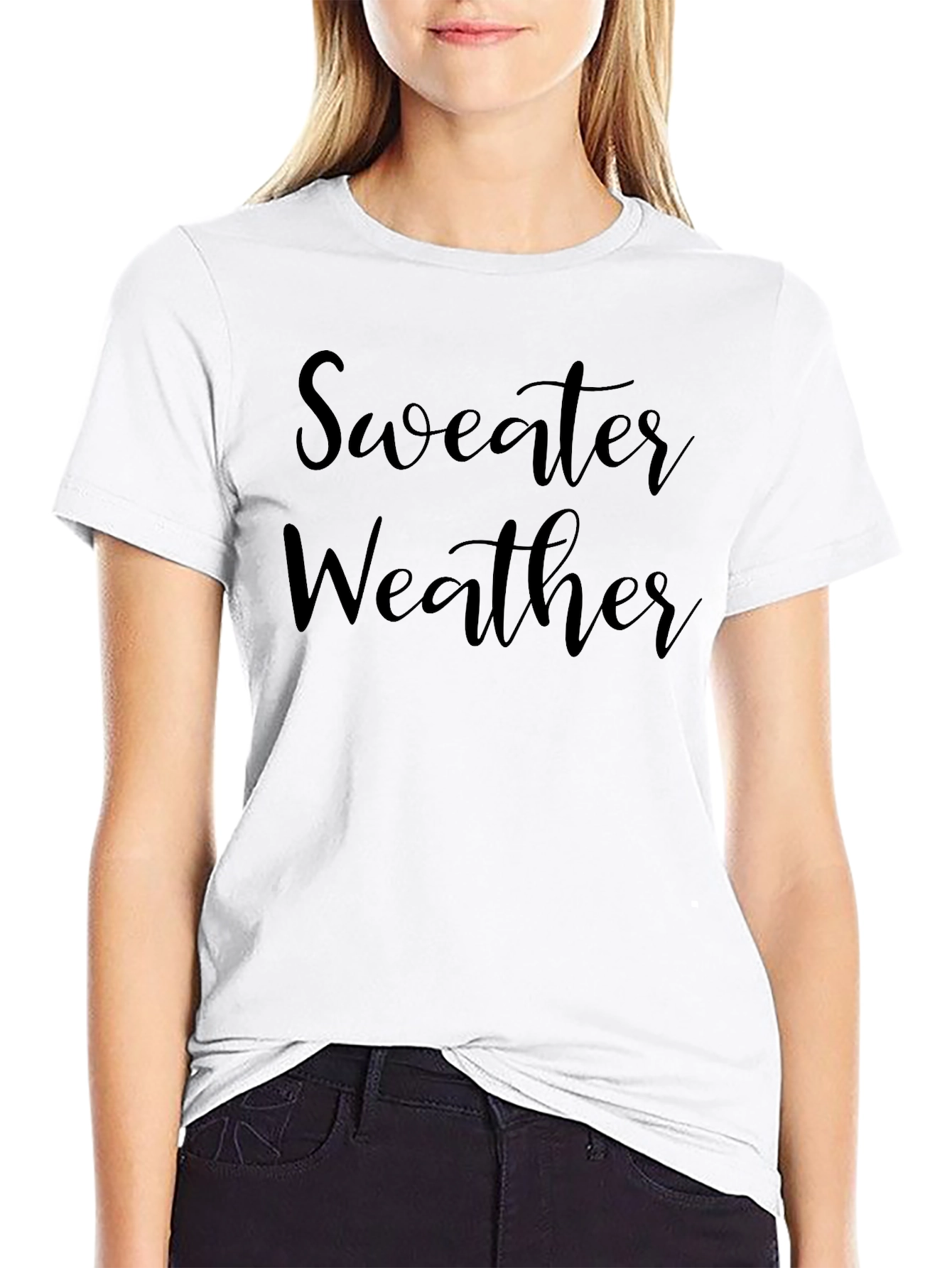 Sweater Weather Graphic Tee - Cozy & Stylish!