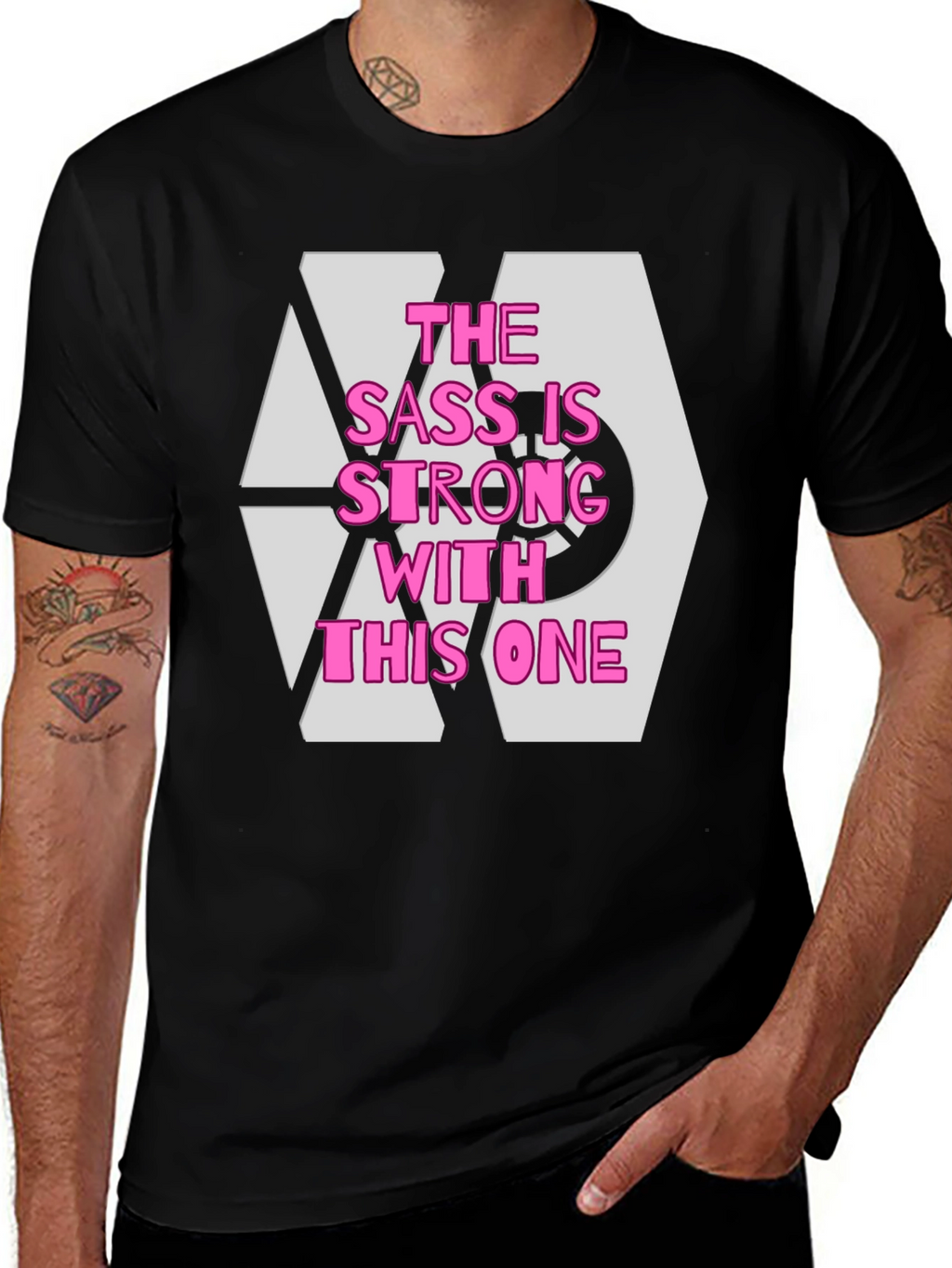 Sass is Strong T-Shirt - Comfy Cotton Tee