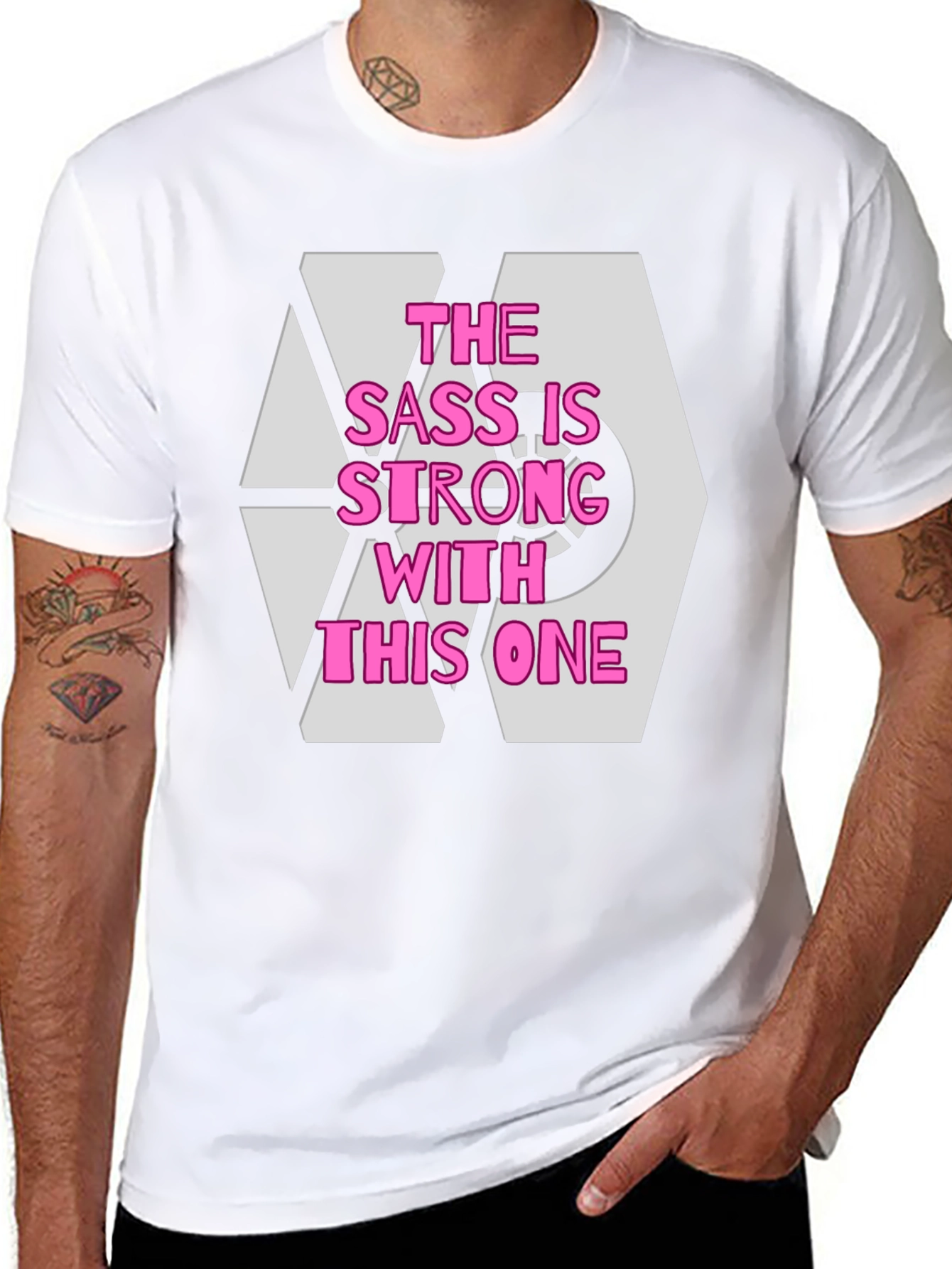 Sass is Strong T-Shirt - Comfy Cotton Tee