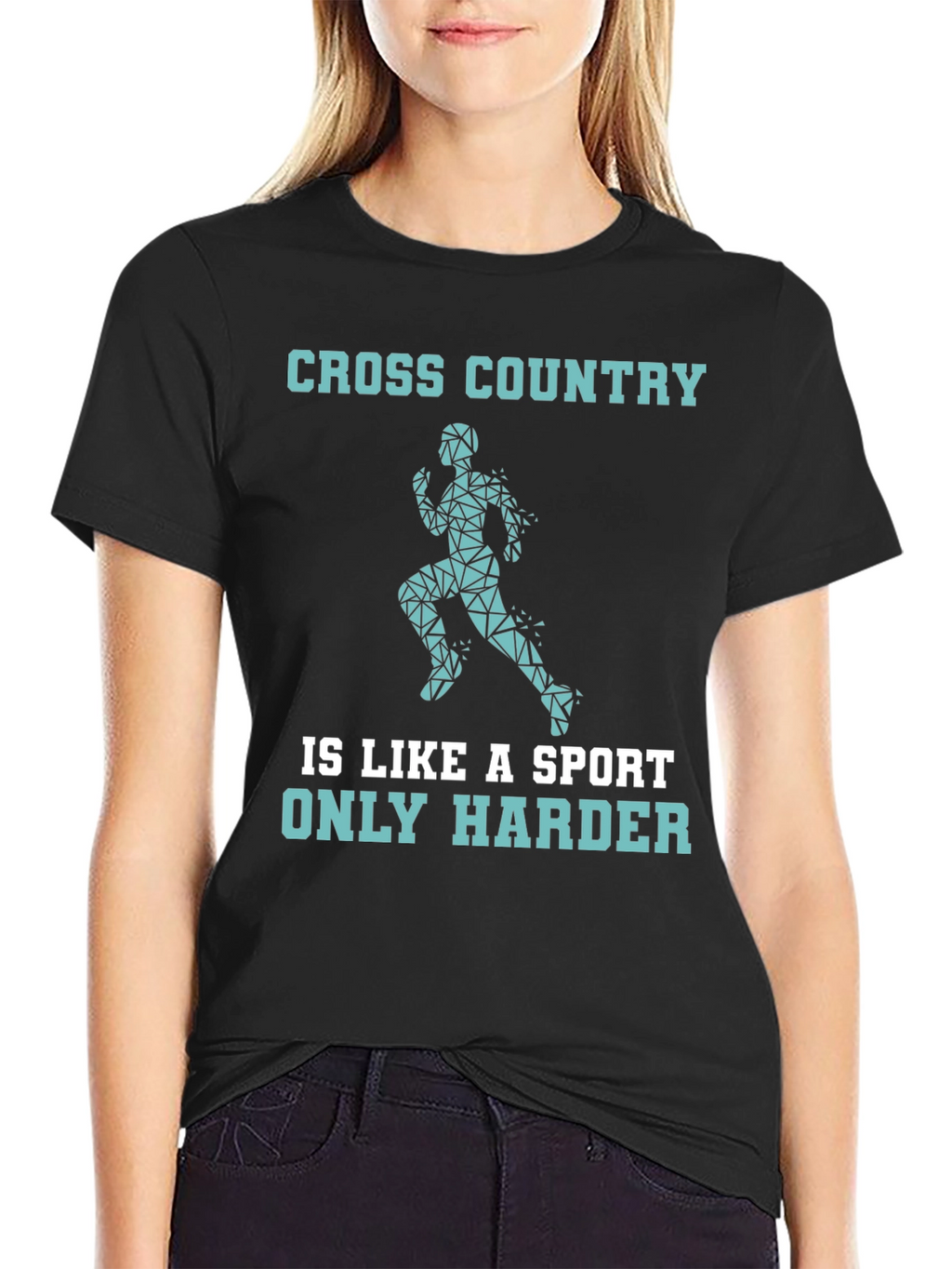 Cross Country Runner Graphic T-Shirt