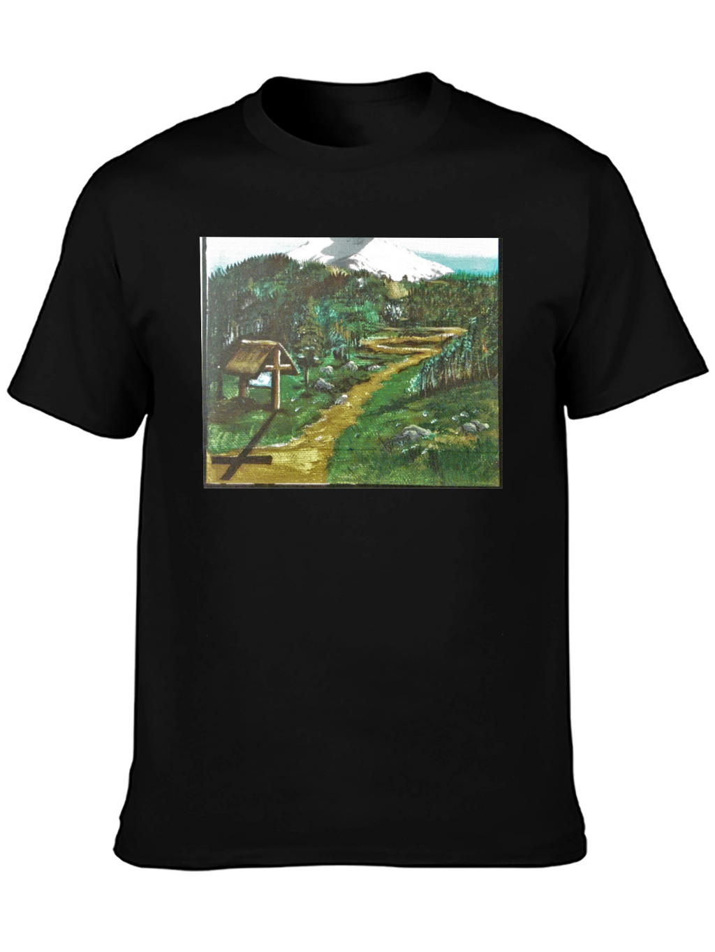 Nature Path Graphic T-Shirt - Casual Wear
