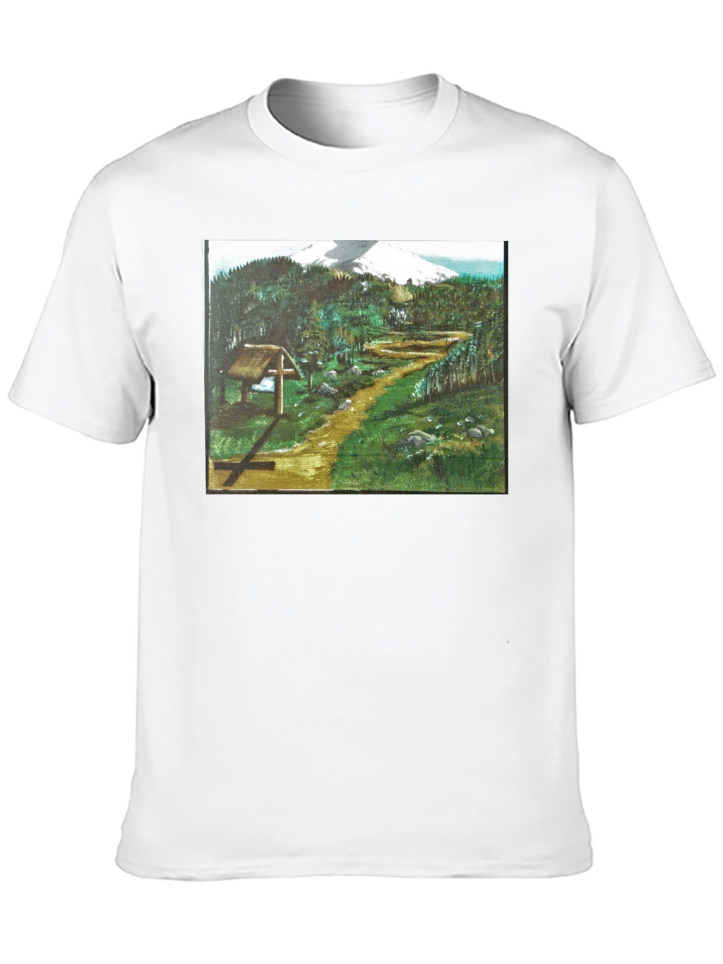 Nature Path Graphic T-Shirt - Casual Wear