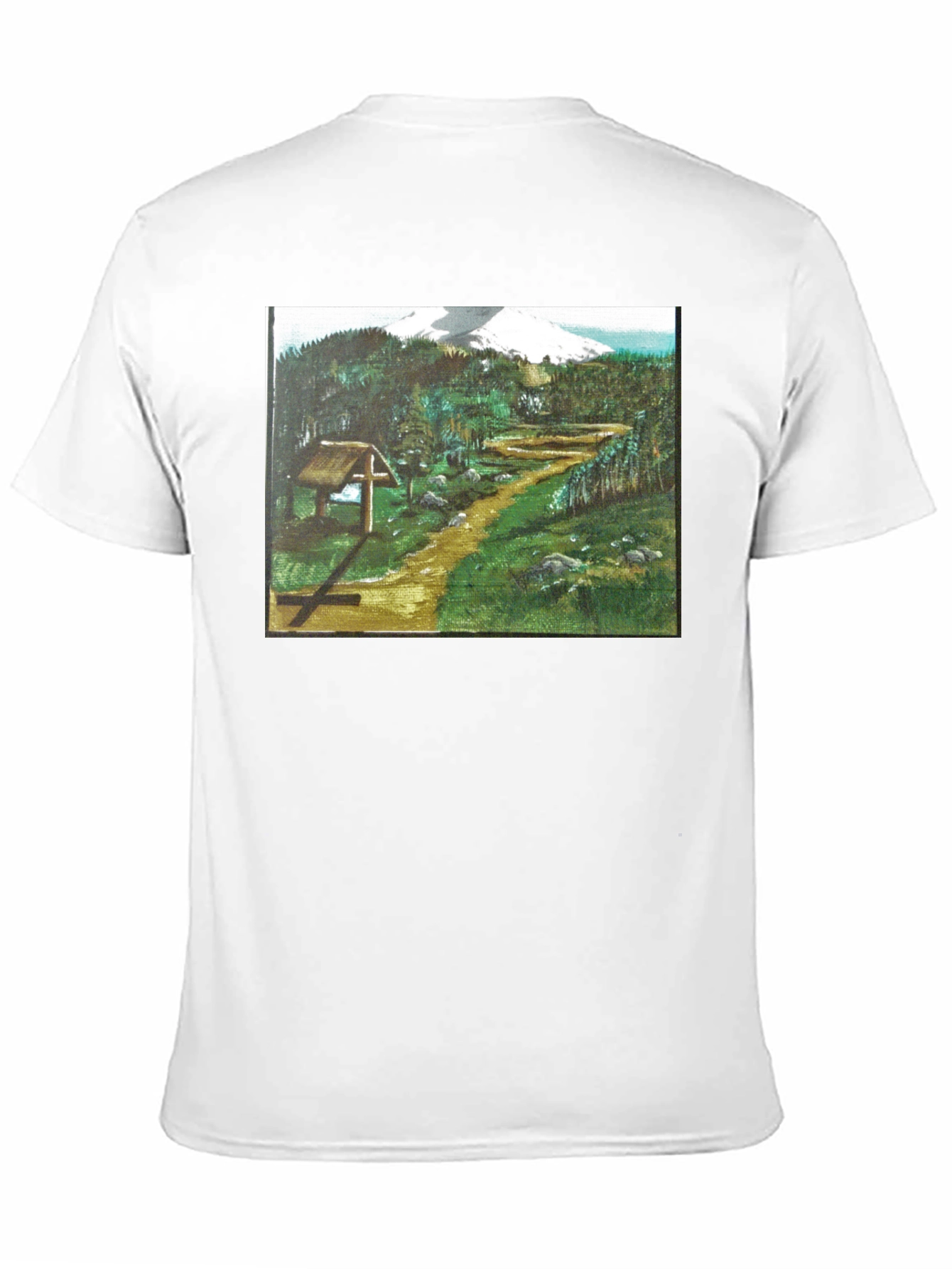 Nature Path Graphic T-Shirt - Casual Wear