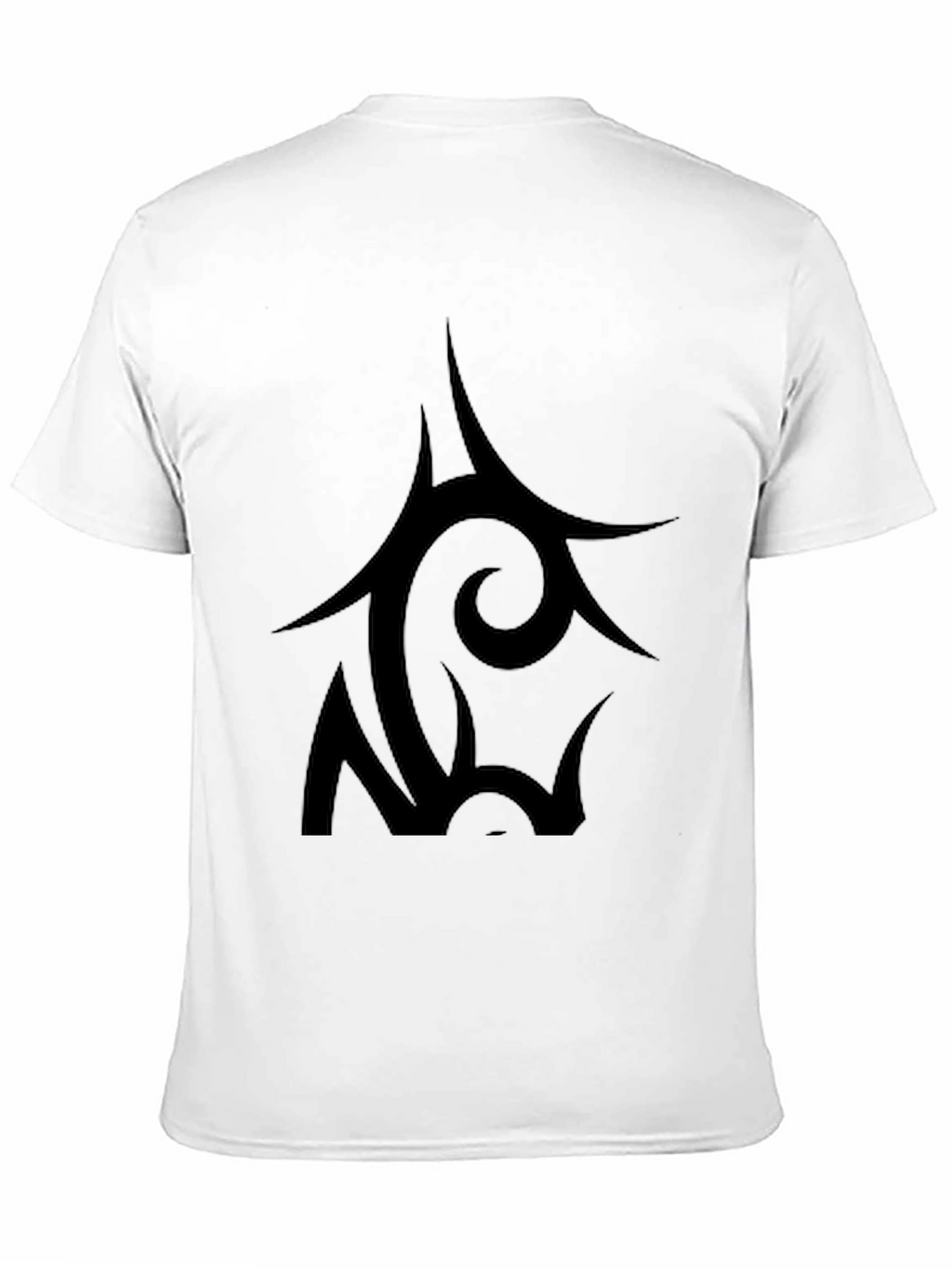Black Tribal Graphic T-Shirt for Men