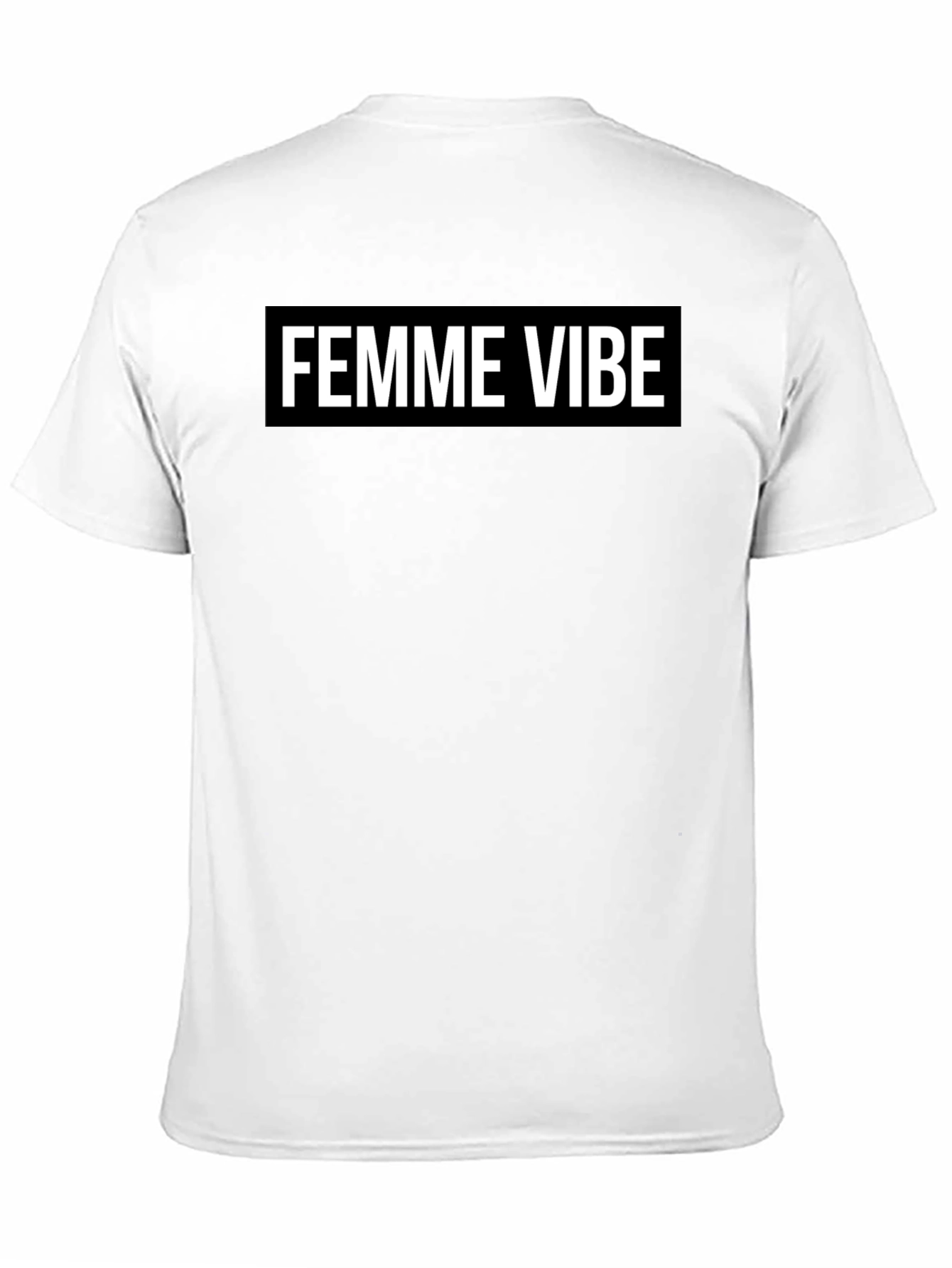 Femme Vibe Black Graphic Tee