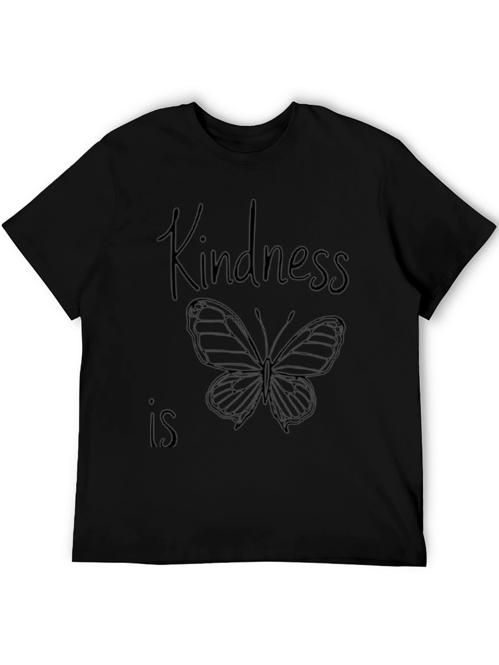 Kindness Butterfly Graphic Tee - Unisex Casual Shirt