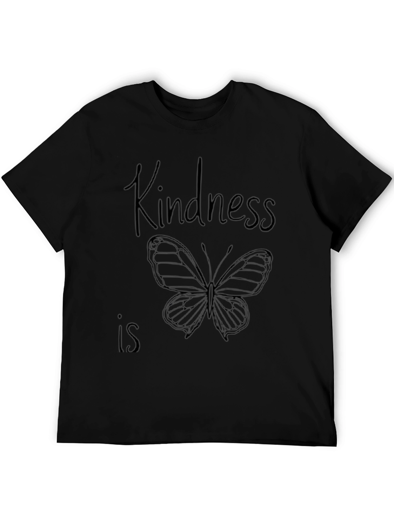 Kindness Butterfly Graphic Tee - Unisex Casual Shirt
