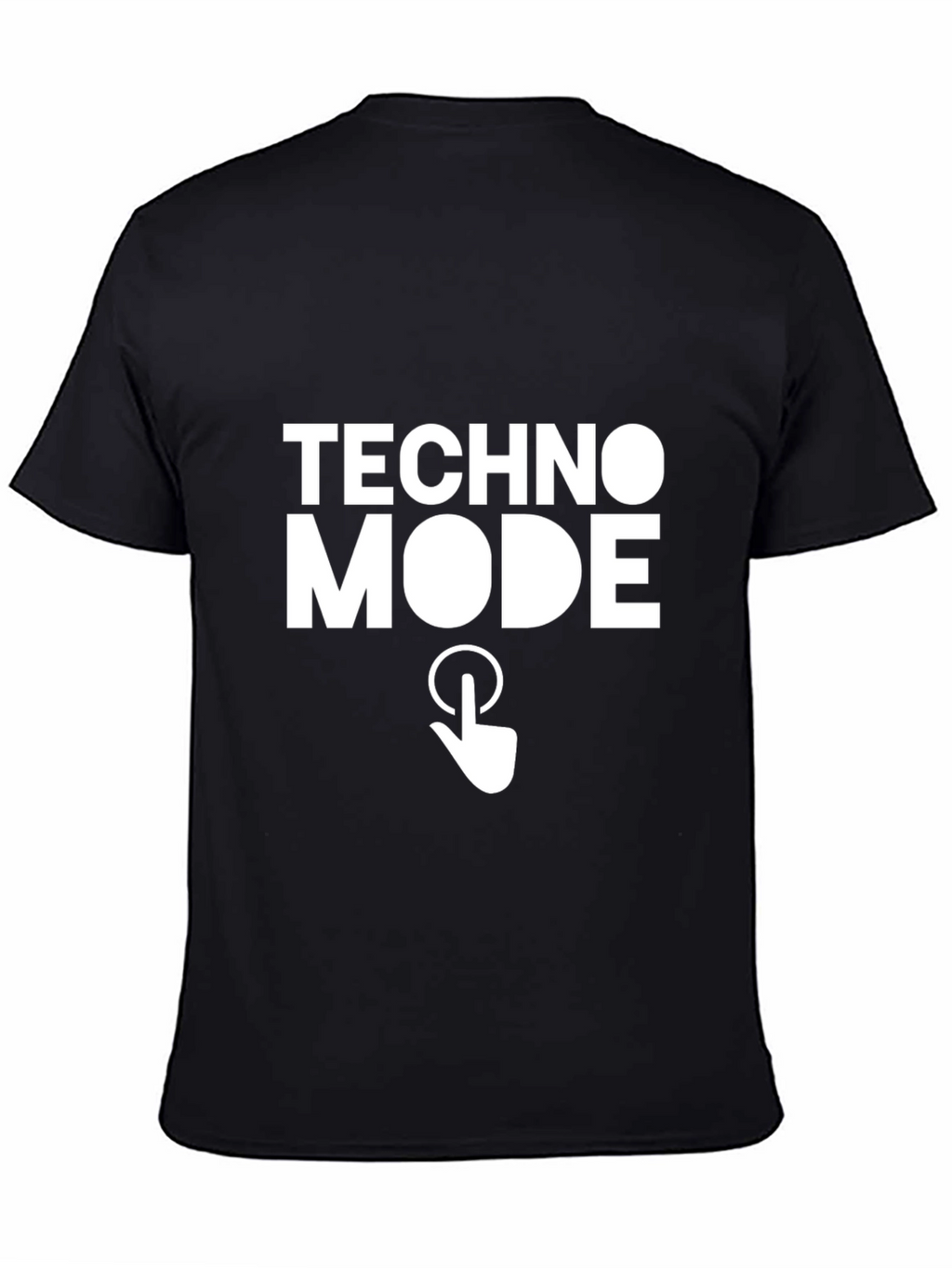 Techno Mode Graphic Tee - Turn On the Music