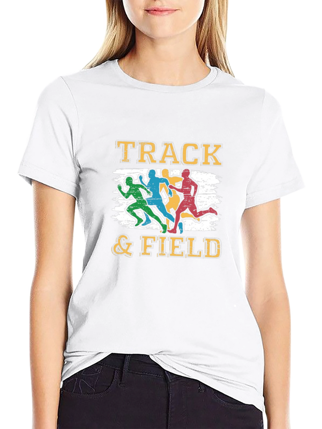 Track & Field Graphic T-Shirt