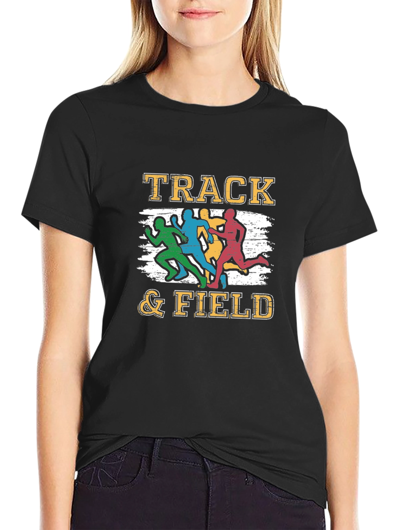 Track & Field Graphic T-Shirt