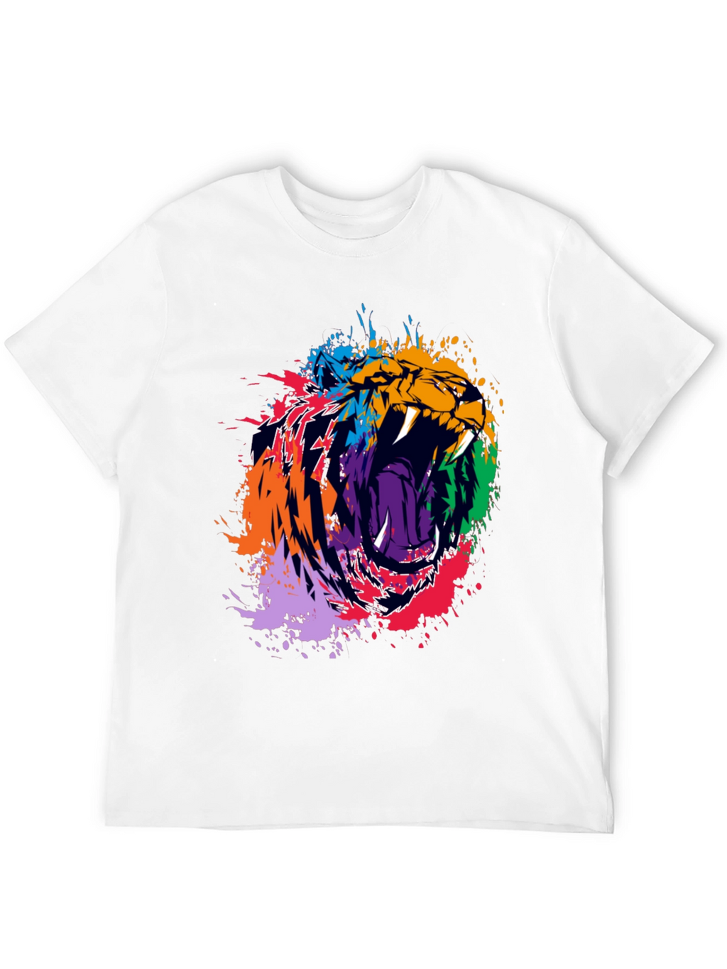 Roaring Lion Graphic Black T-Shirt