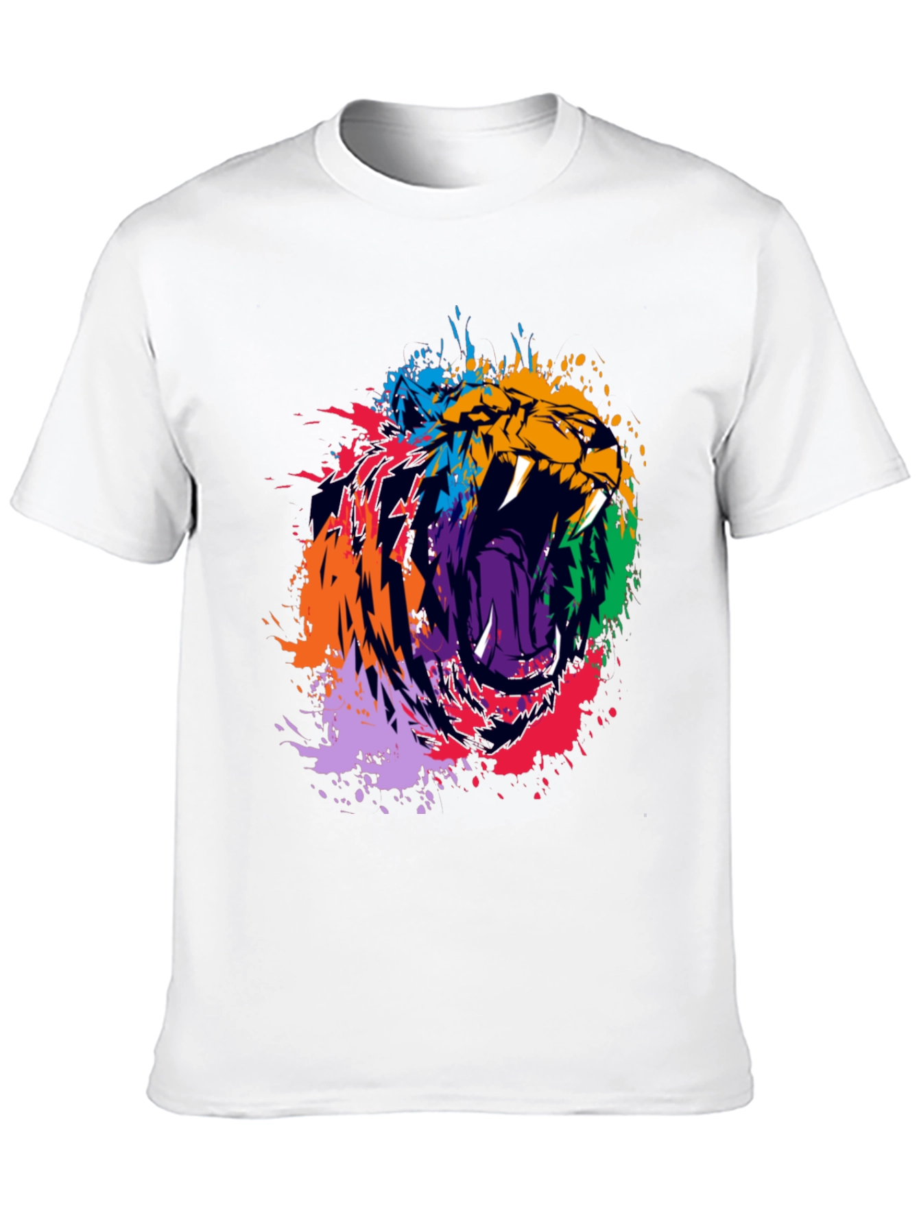 Roaring Lion Graphic Black T-Shirt