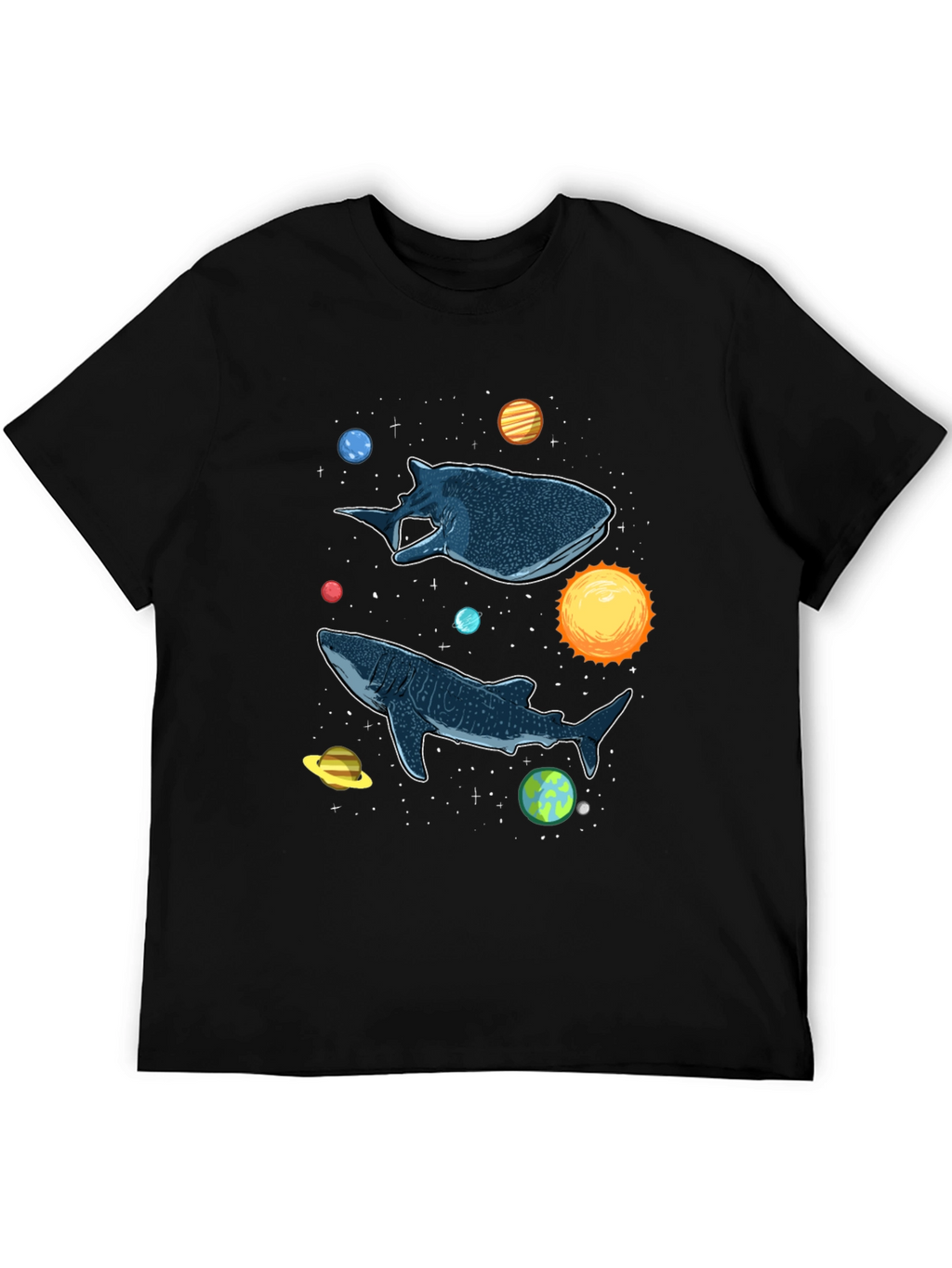 Cosmic Whale Shark Graphic Tee