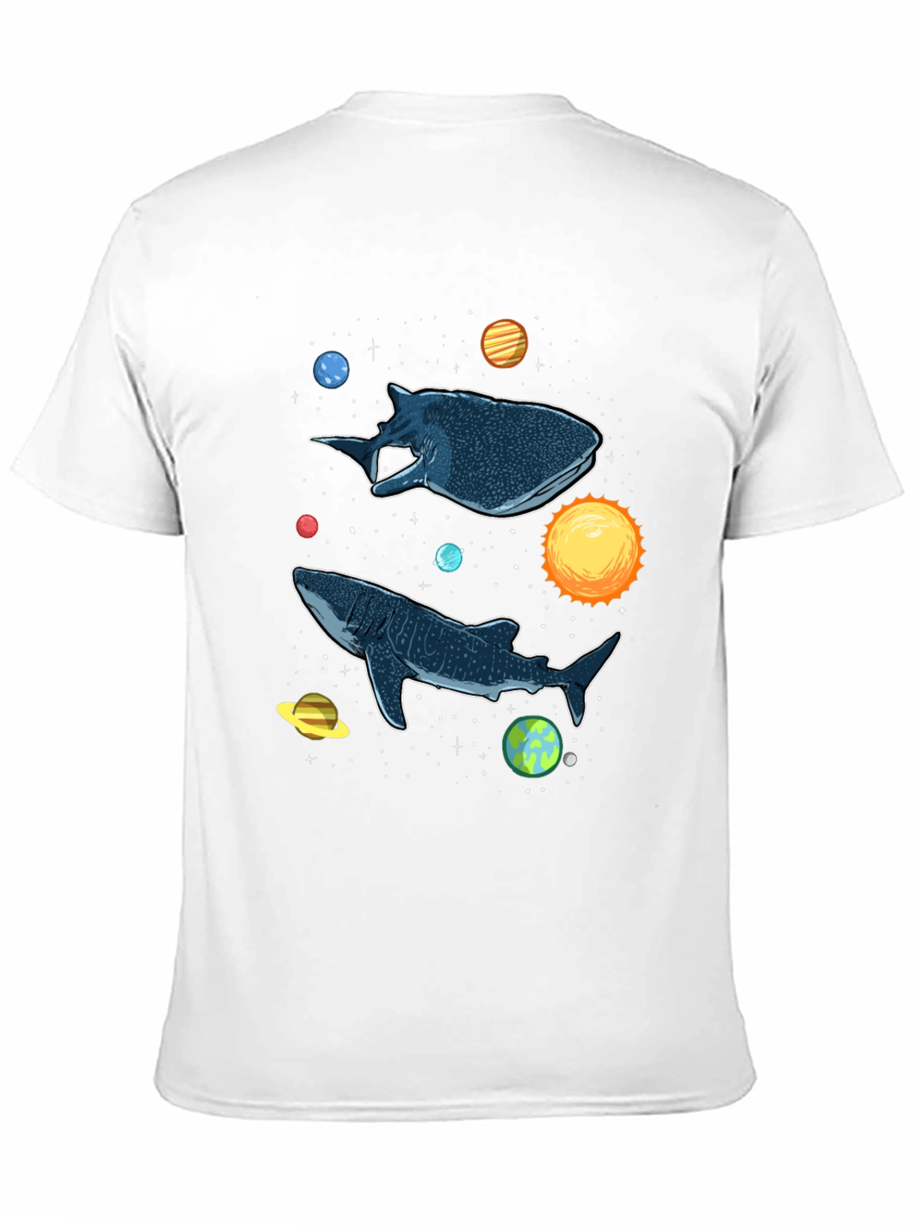 Cosmic Whale Shark Graphic Tee