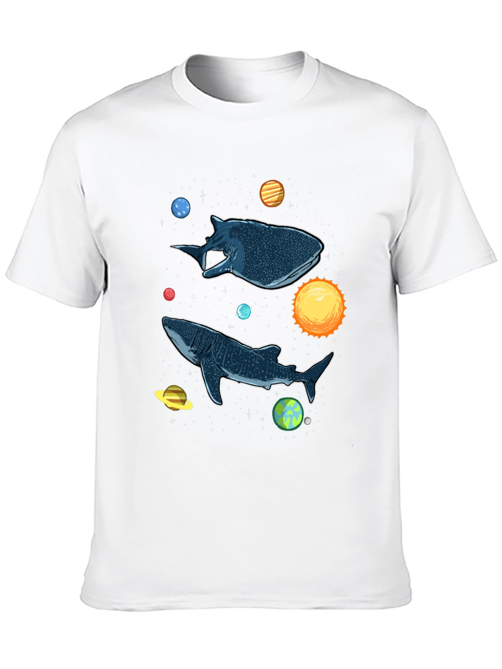 Cosmic Whale Shark Graphic Tee