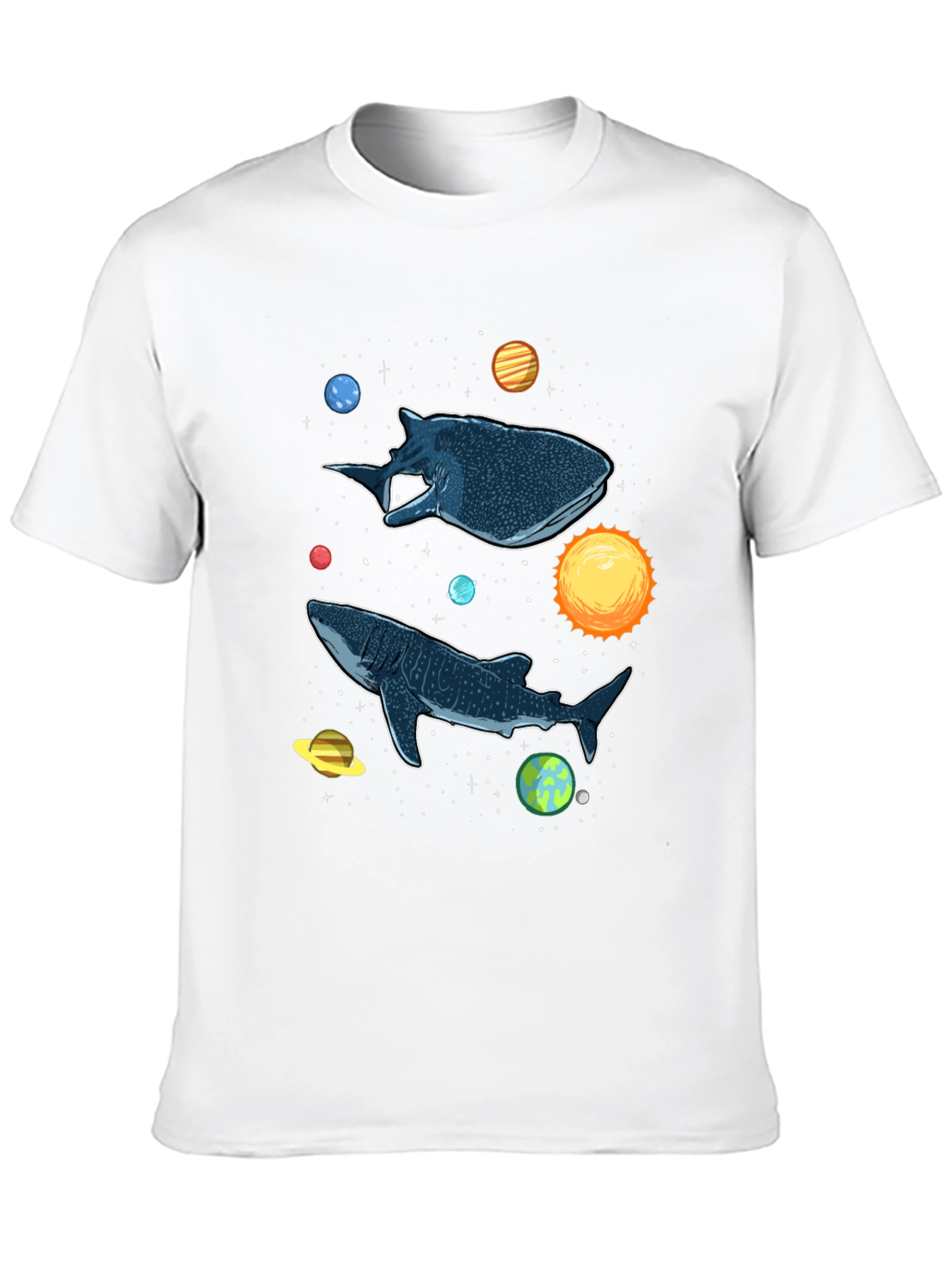 Cosmic Whale Shark Graphic Tee