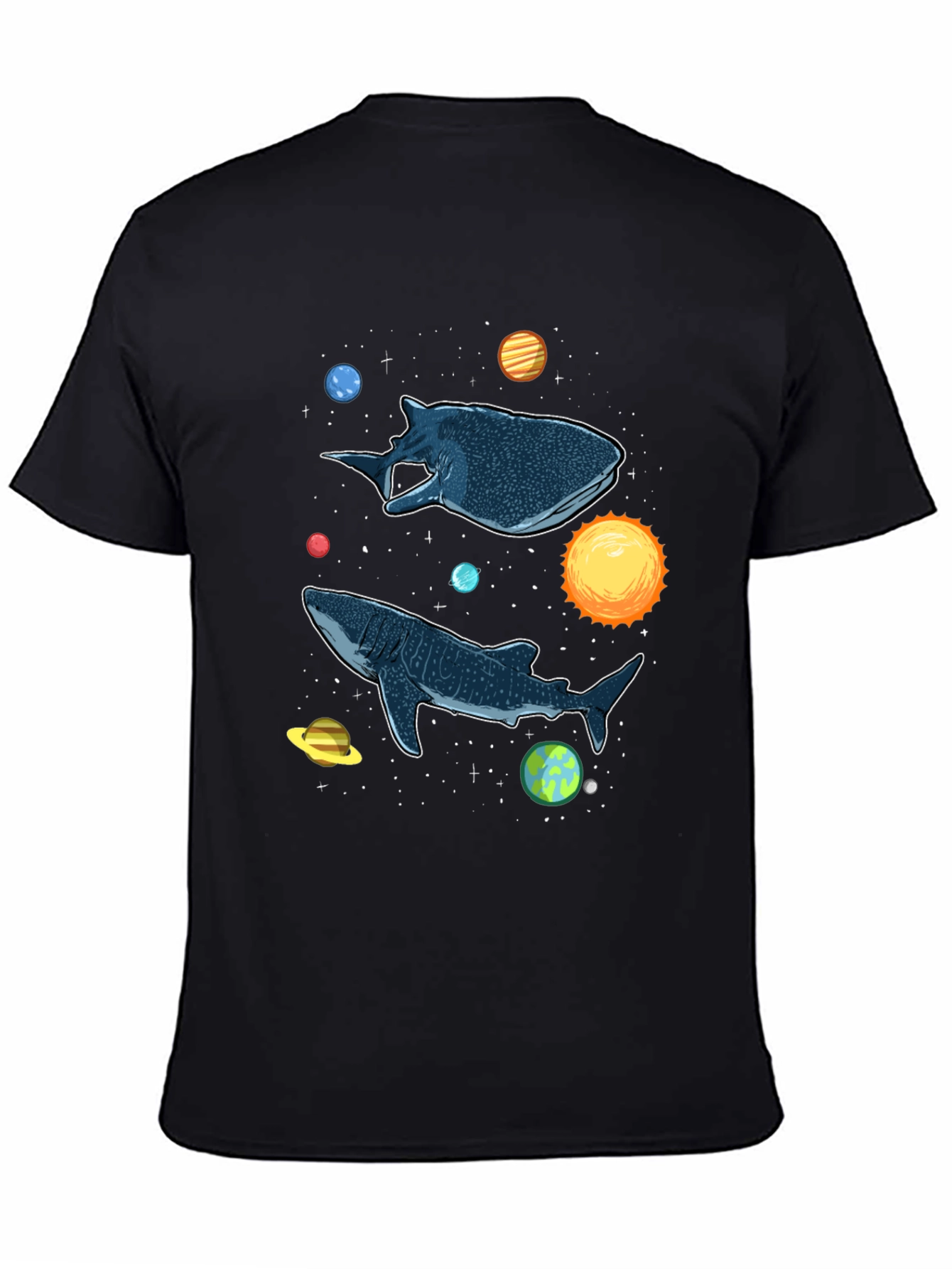 Cosmic Whale Shark Graphic Tee