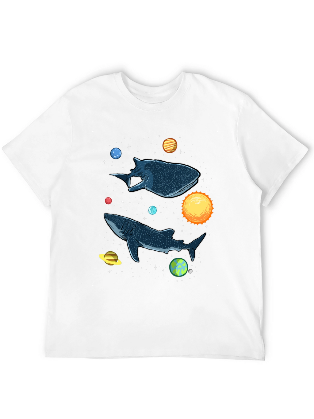 Cosmic Whale Shark Graphic Tee