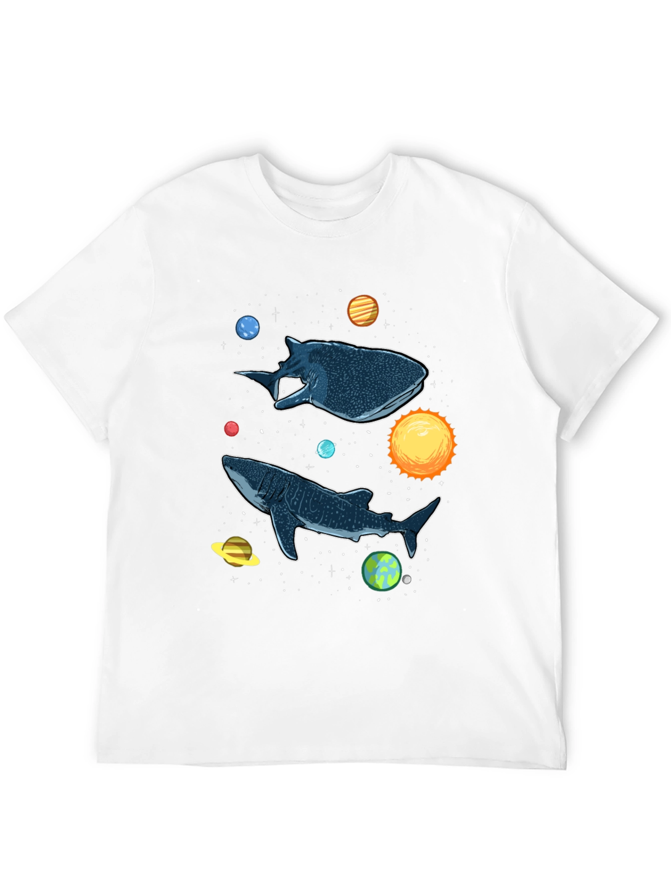 Cosmic Whale Shark Graphic Tee