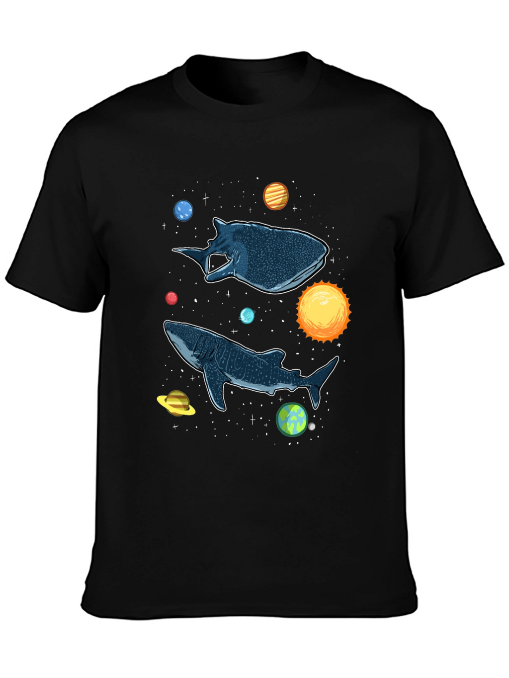 Cosmic Whale Shark Graphic Tee
