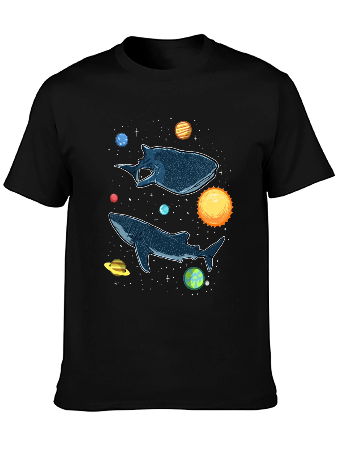Cosmic Whale Shark Graphic Tee