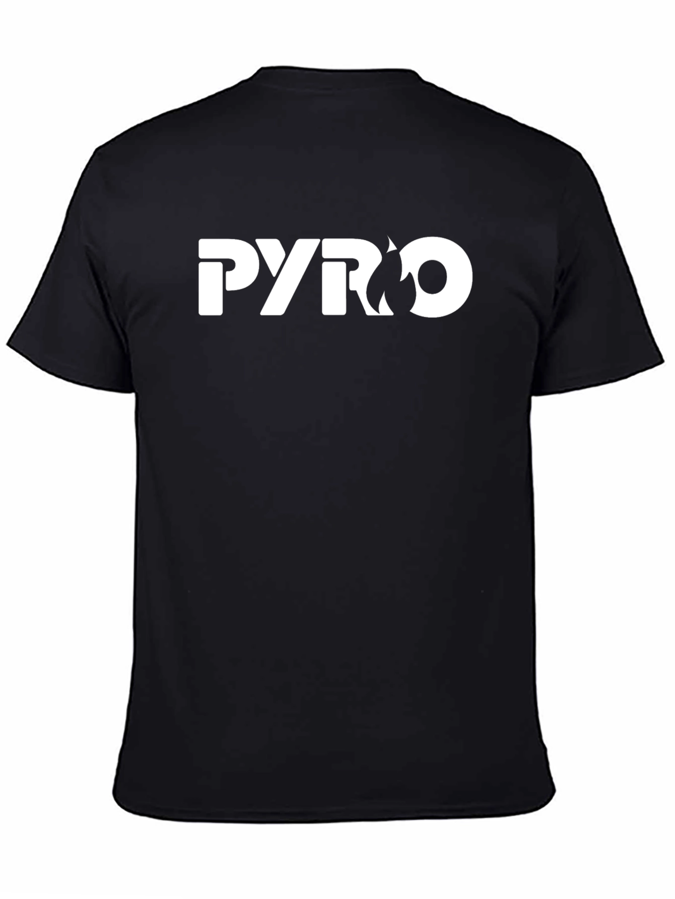 Pyro Graphic T-Shirt - Black Cotton Tee